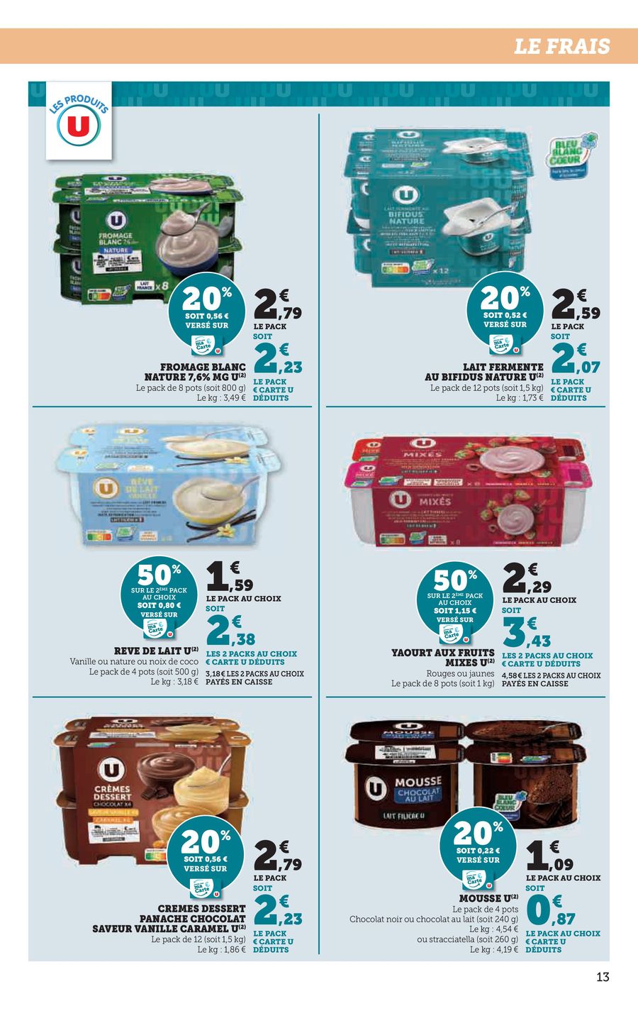 Catalogue Super U 26 Septembre – 8 Octobre 2023 Page 13