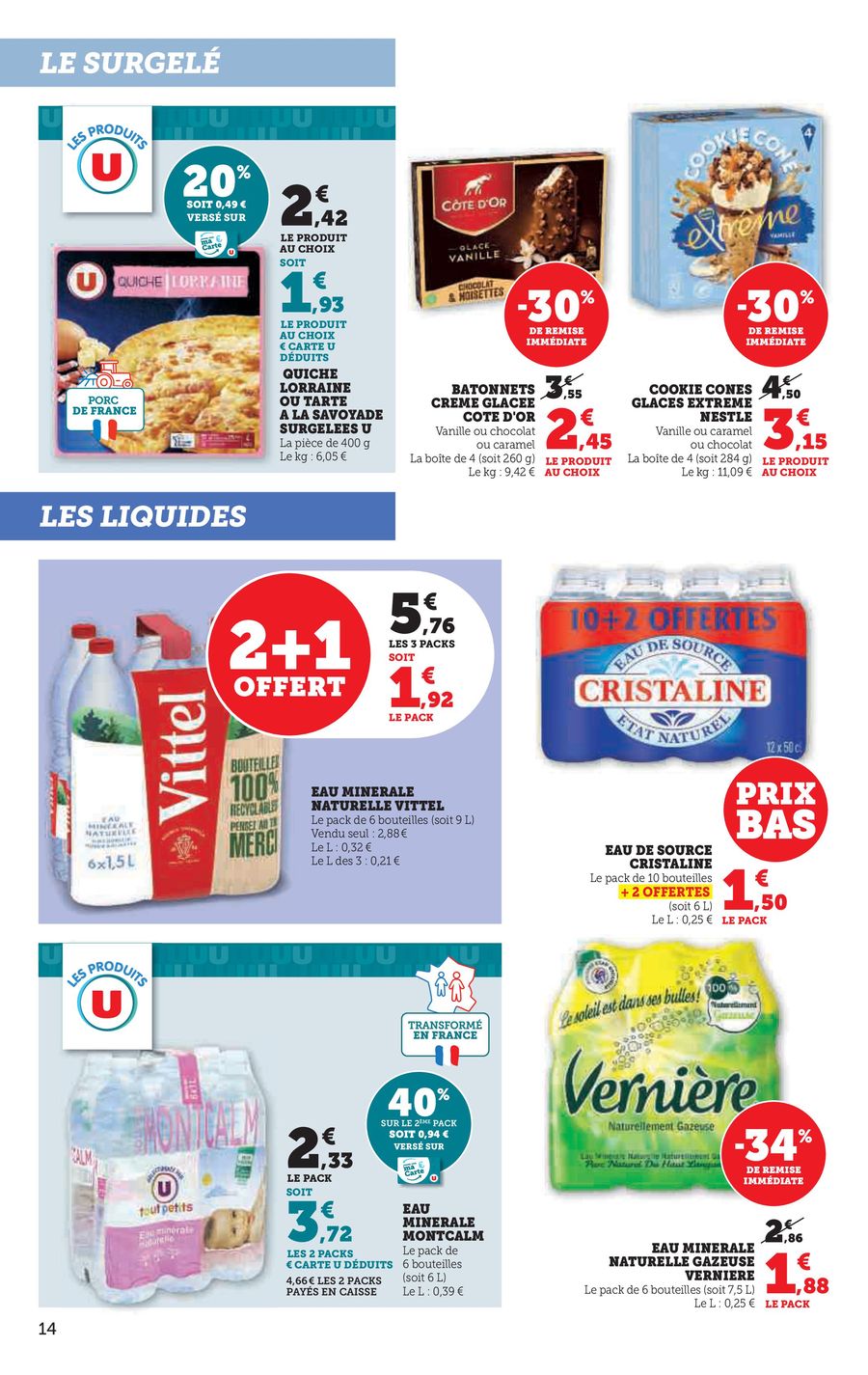 Catalogue Super U 26 Septembre – 8 Octobre 2023 Page 14