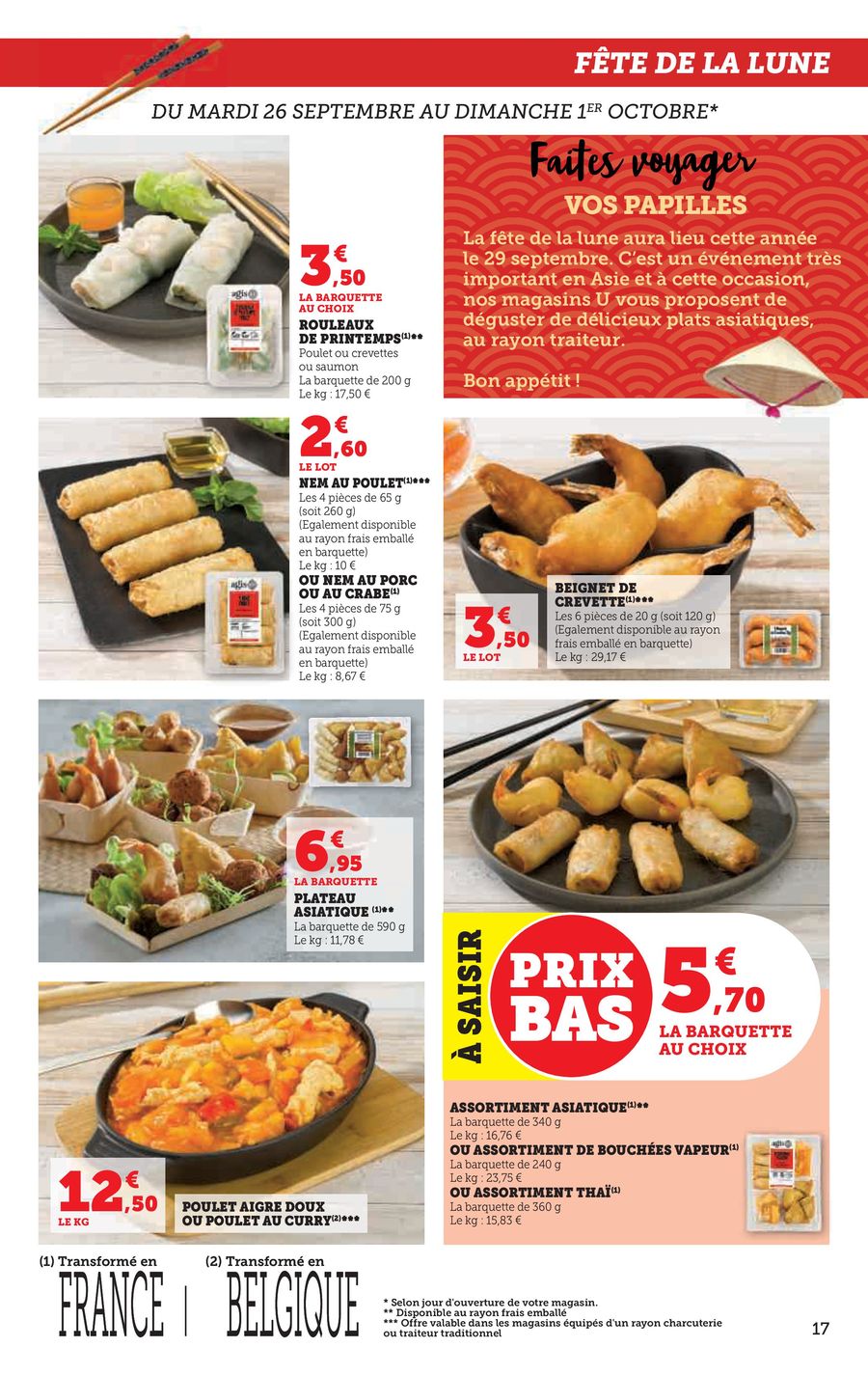 Catalogue Super U 26 Septembre – 8 Octobre 2023 Page 17