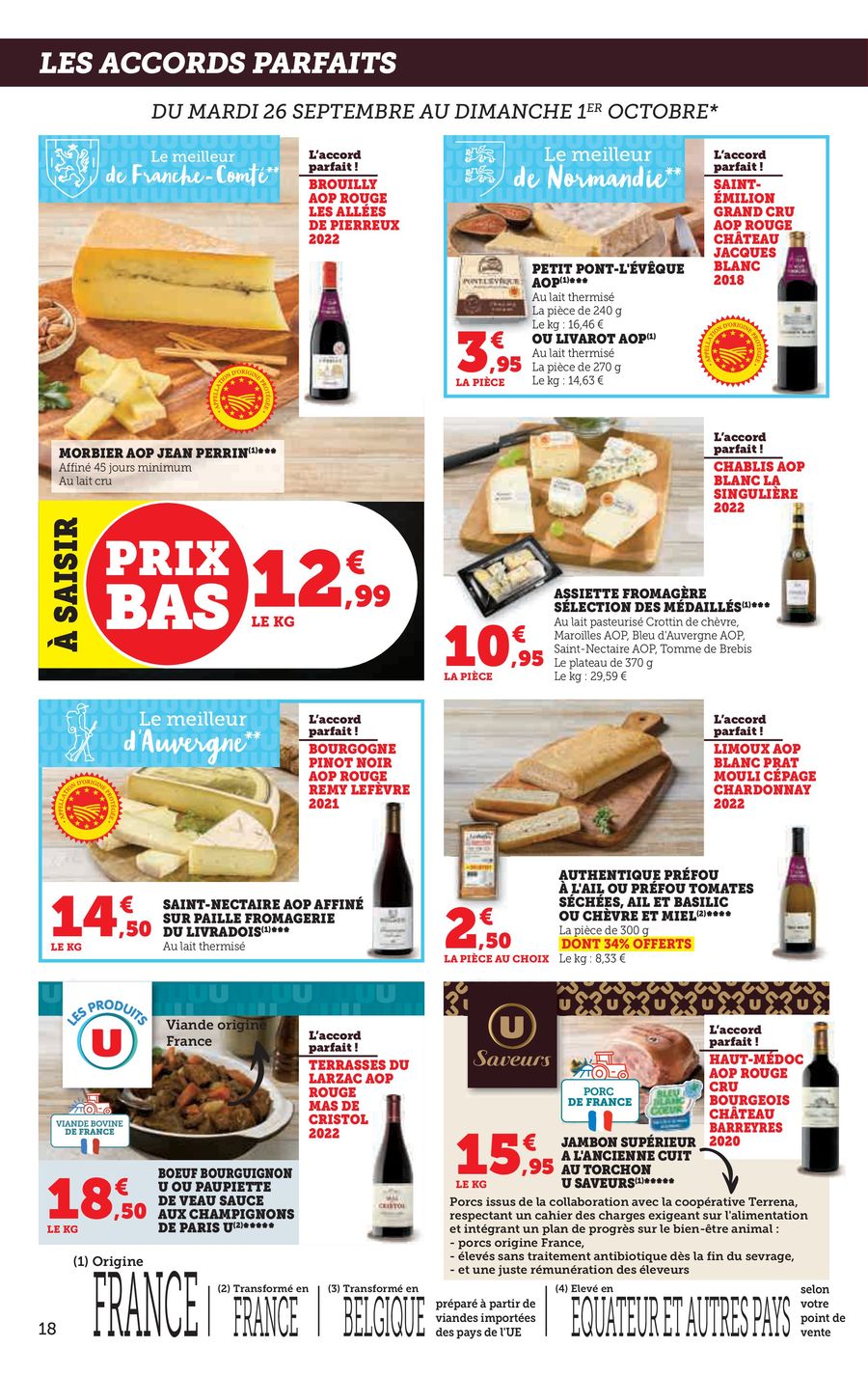 Catalogue Super U 26 Septembre – 8 Octobre 2023 Page 18