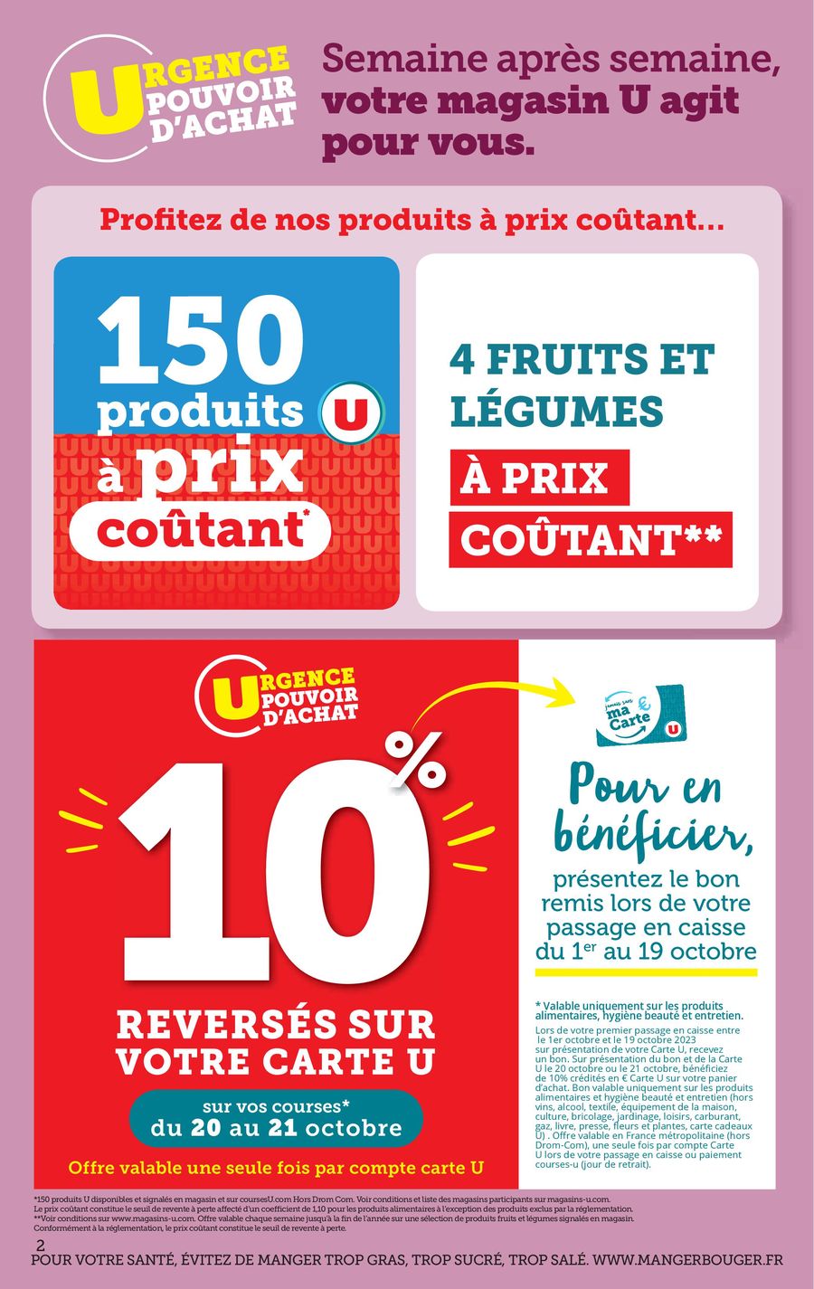 Catalogue Super U 26 Septembre – 8 Octobre 2023 Page 2