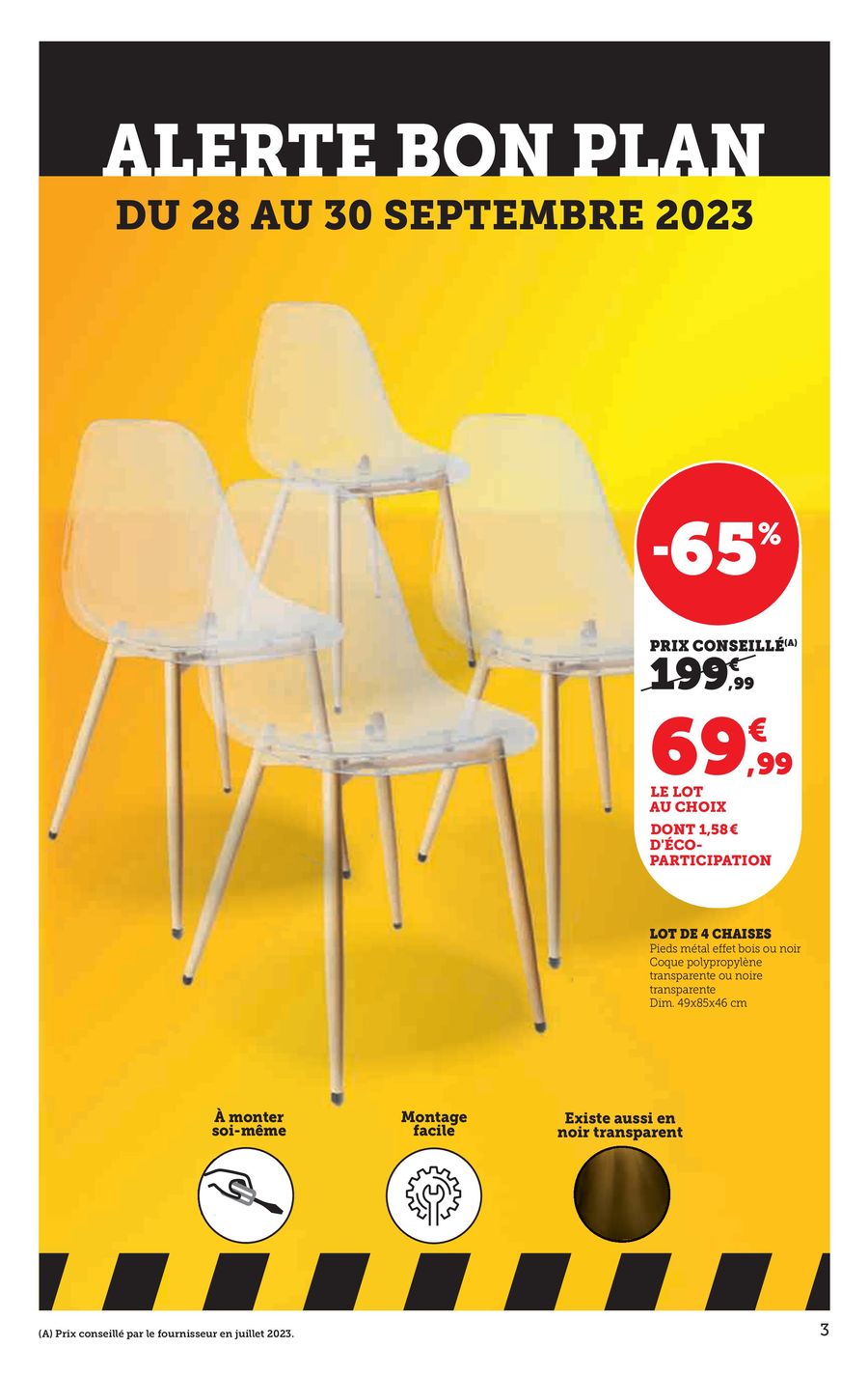 Catalogue Super U 26 Septembre – 8 Octobre 2023 Page 3