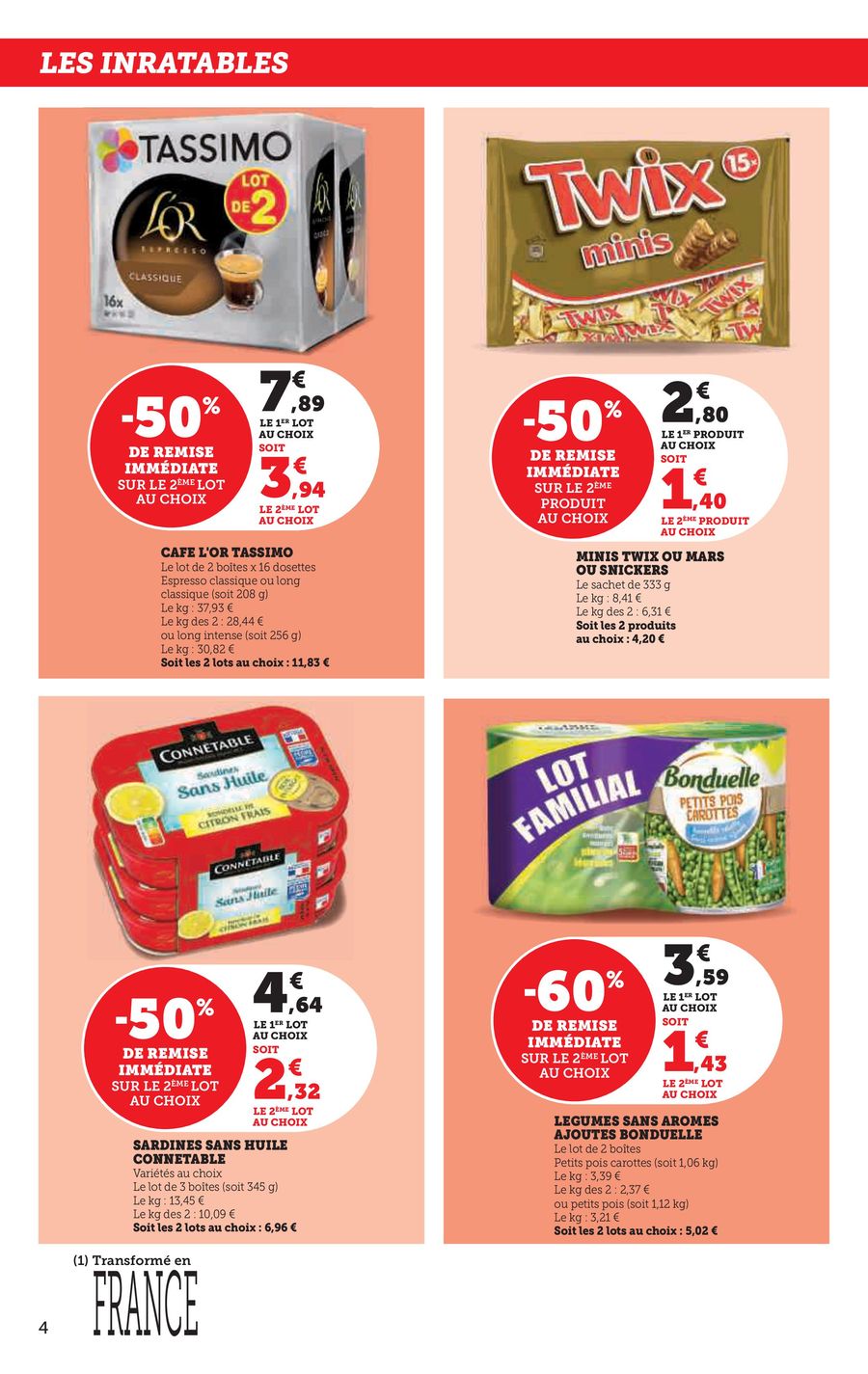 Catalogue Super U 26 Septembre – 8 Octobre 2023 Page 4