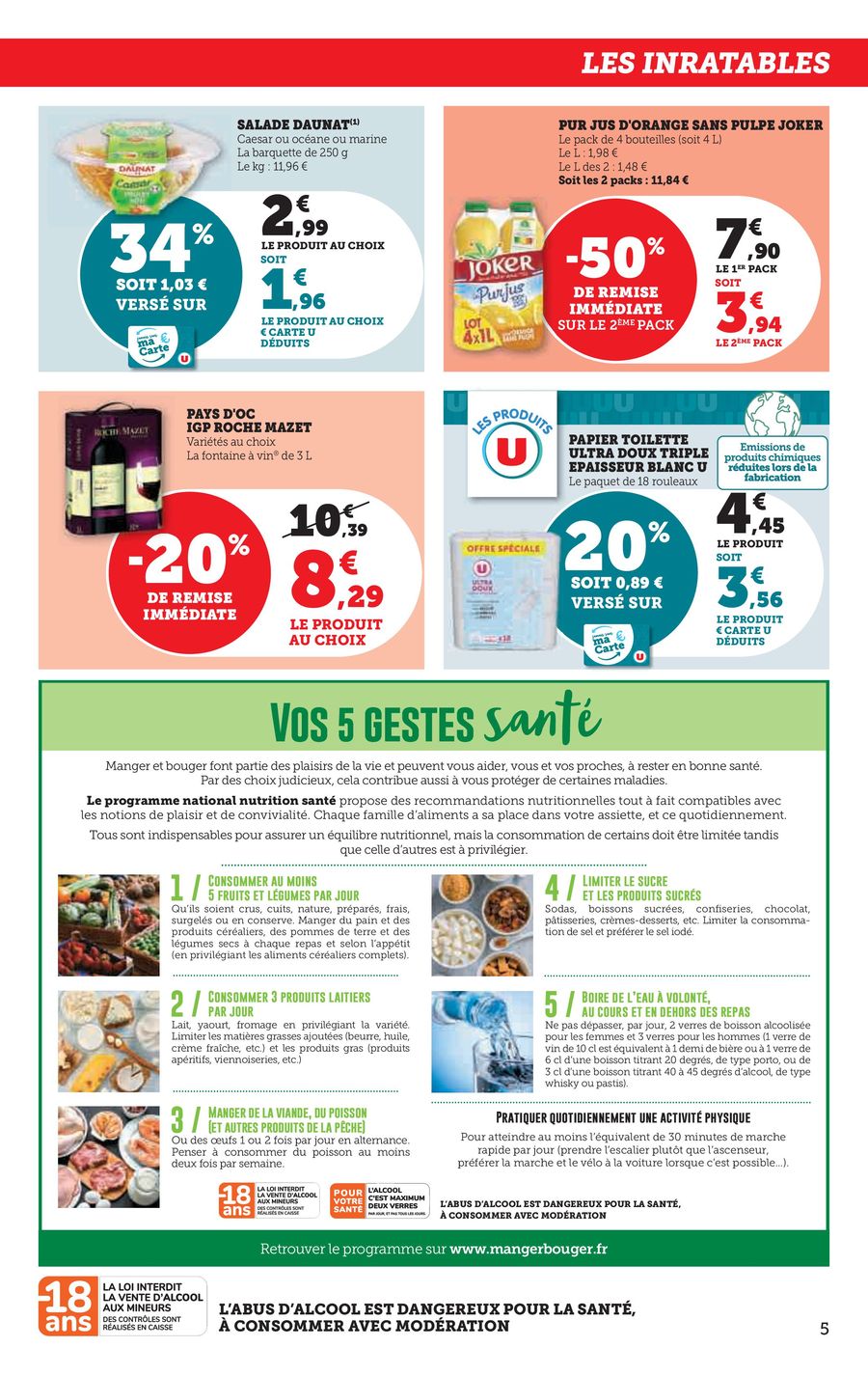 Catalogue Super U 26 Septembre – 8 Octobre 2023 Page 5