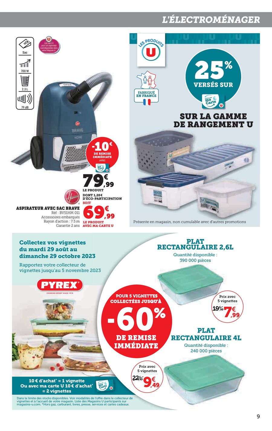 Catalogue Super U 26 Septembre – 8 Octobre 2023 Page 9