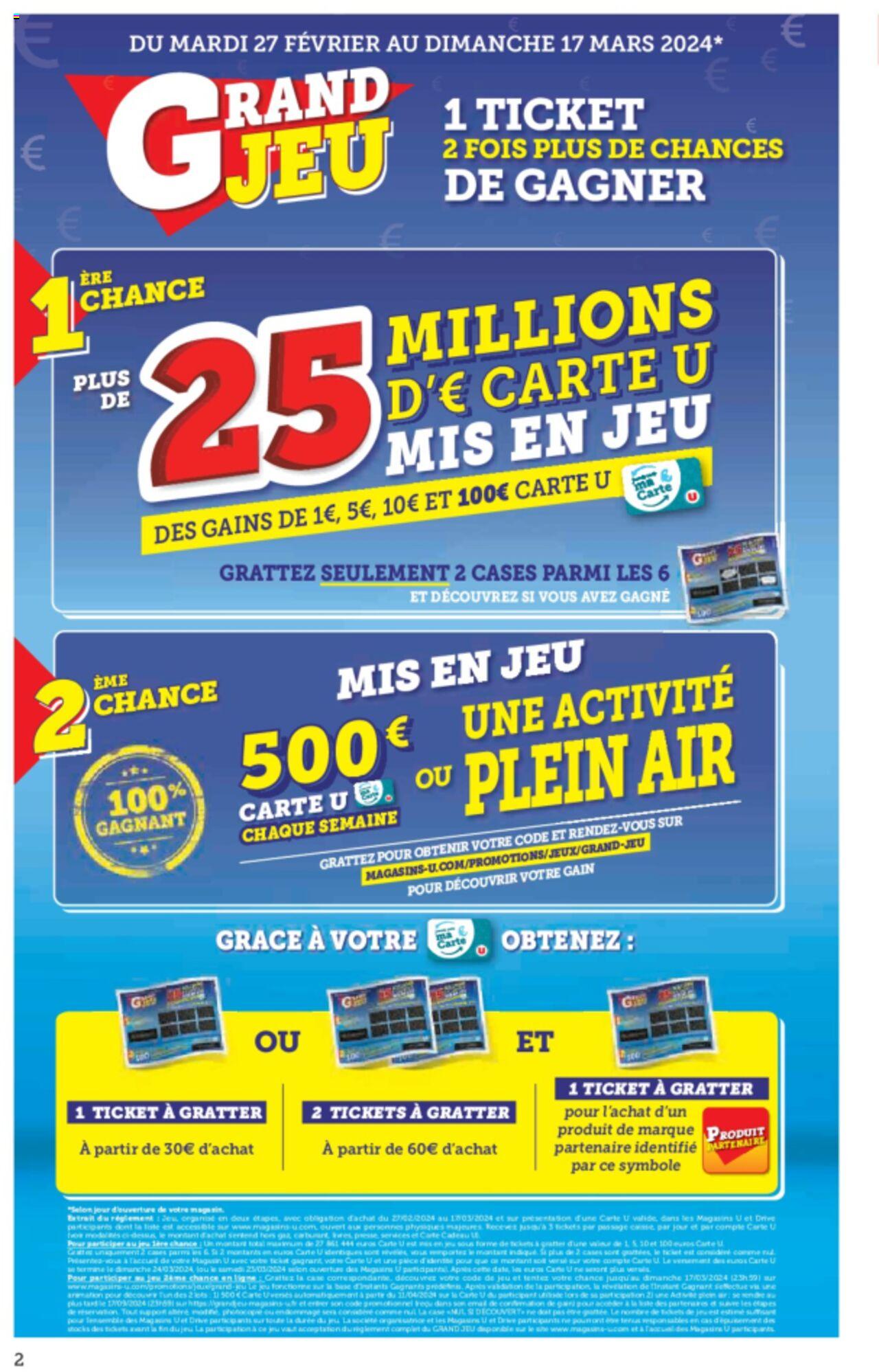 Catalogue Super U 27 Feb – 10 Mar 2024 Page 2