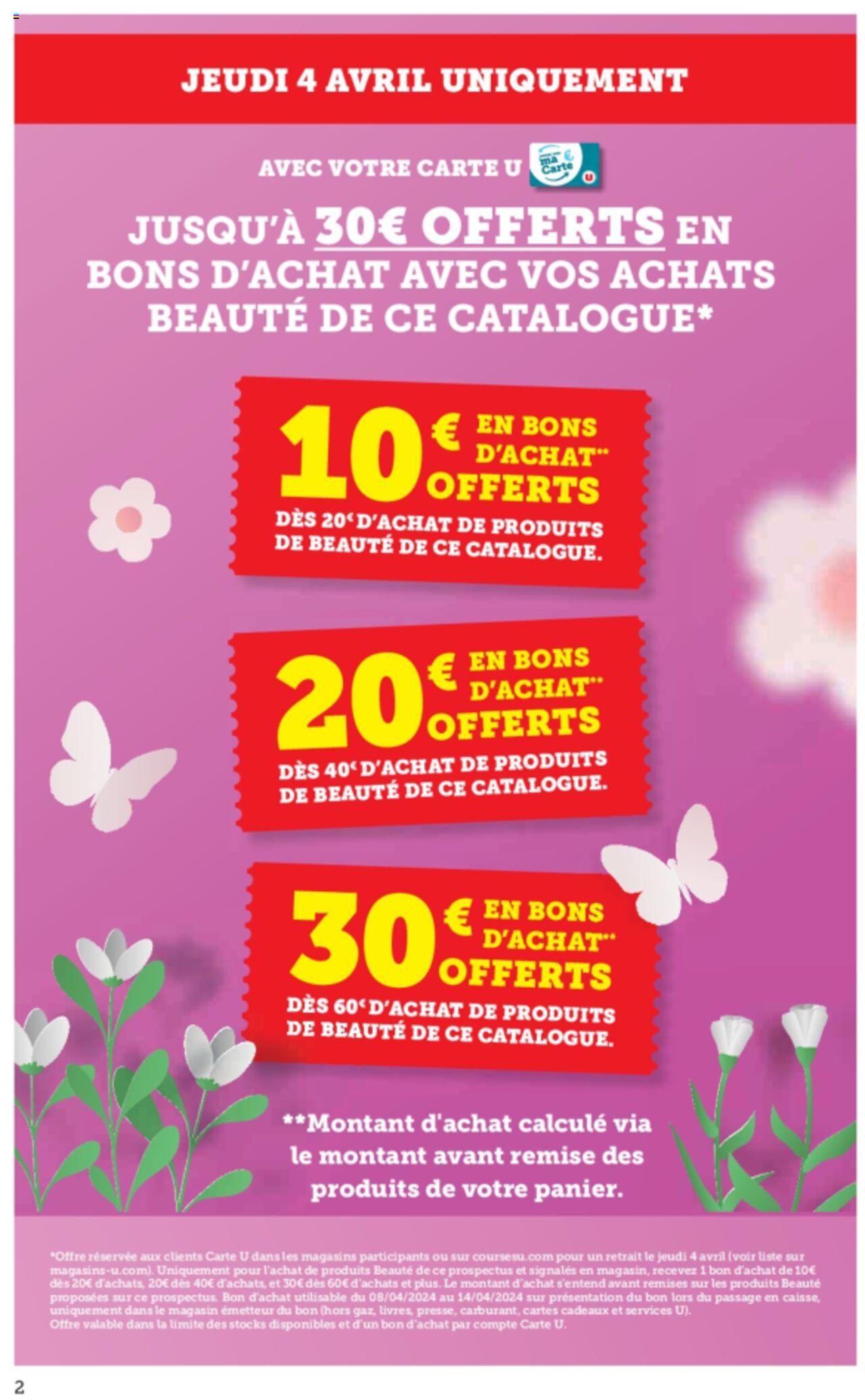 Catalogue Super U 3 – 14 Avril 2024 Page 2