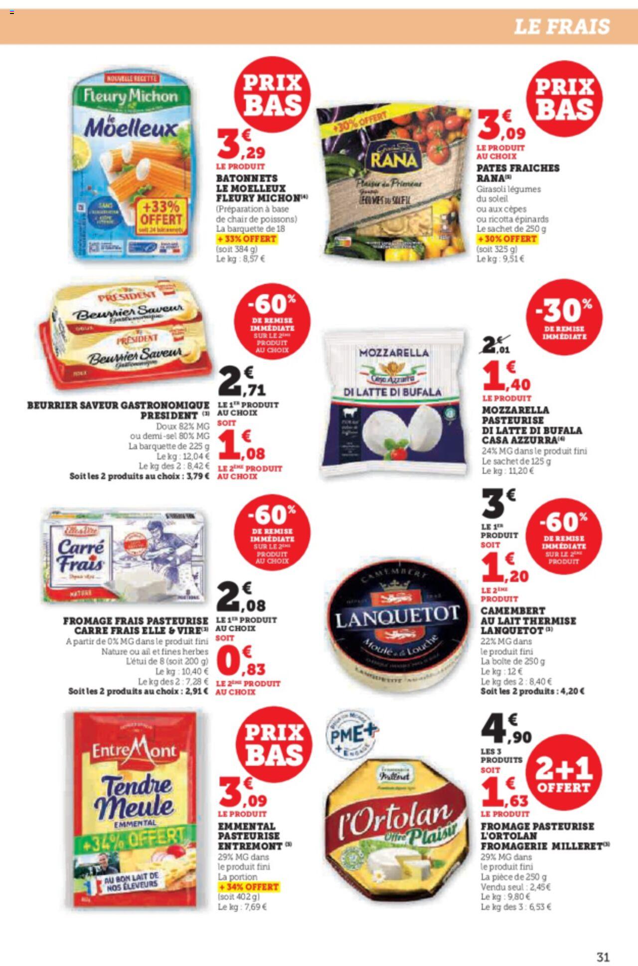 Catalogue Super U 3 – 14 Avril 2024 Page 31