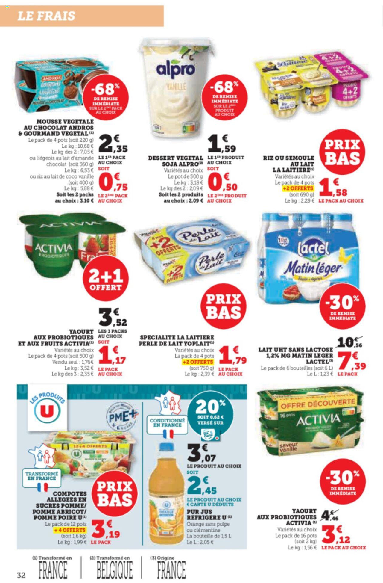 Catalogue Super U 3 – 14 Avril 2024 Page 32