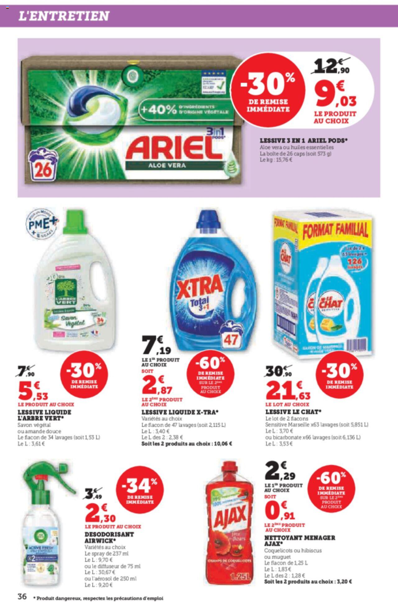 Catalogue Super U 3 – 14 Avril 2024 Page 36