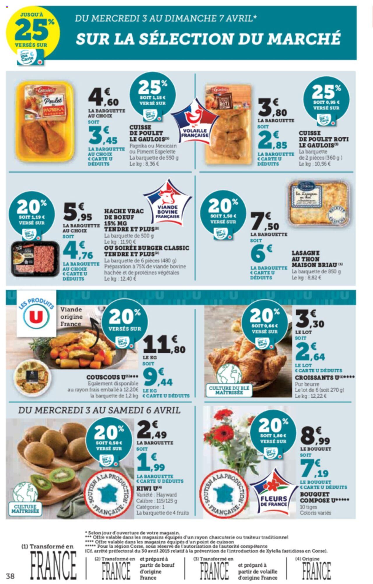 Catalogue Super U 3 – 14 Avril 2024 Page 38