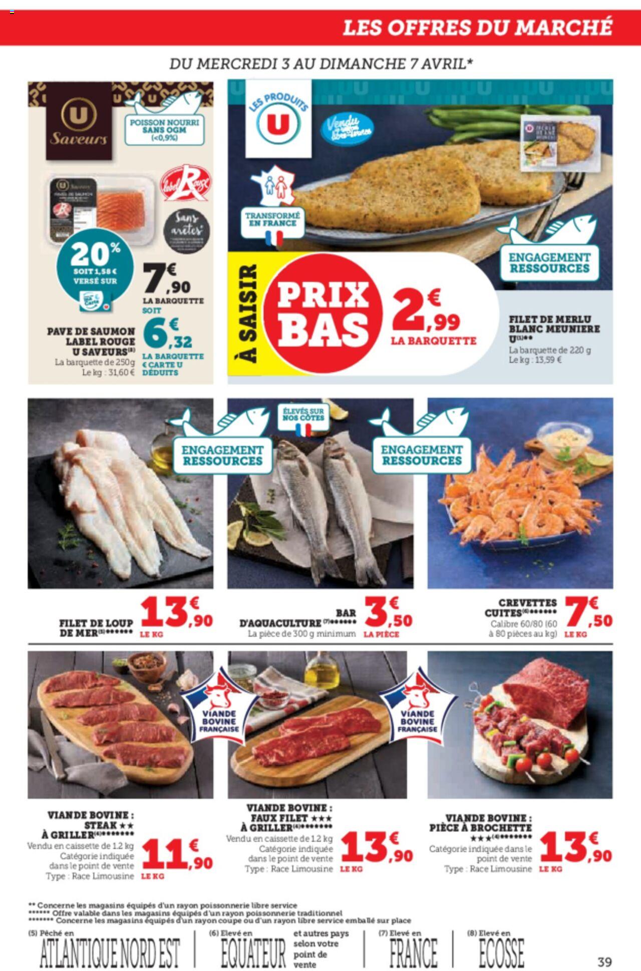 Catalogue Super U 3 – 14 Avril 2024 Page 39