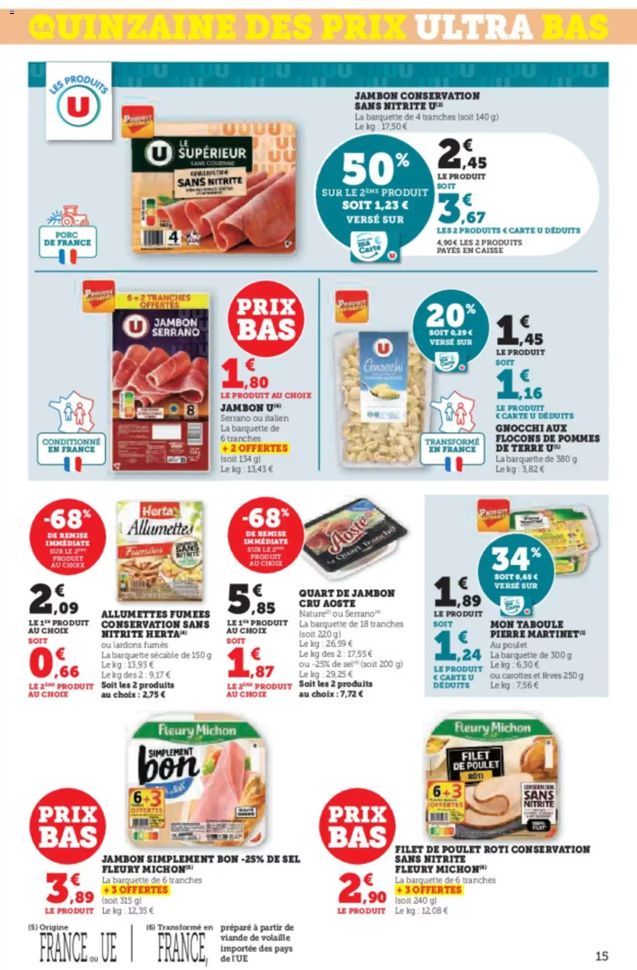 Catalogue Super U 3 – 14 Janvier 2024 Page 15