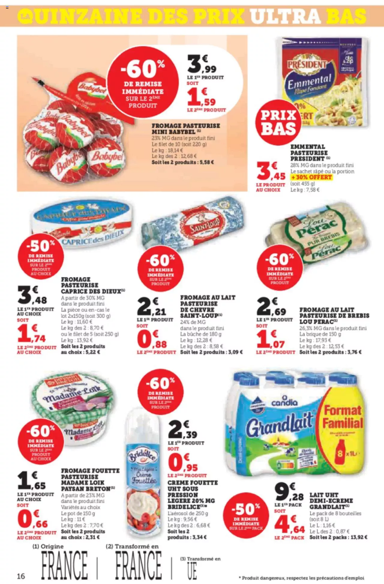 Catalogue Super U 3 – 14 Janvier 2024 Page 16