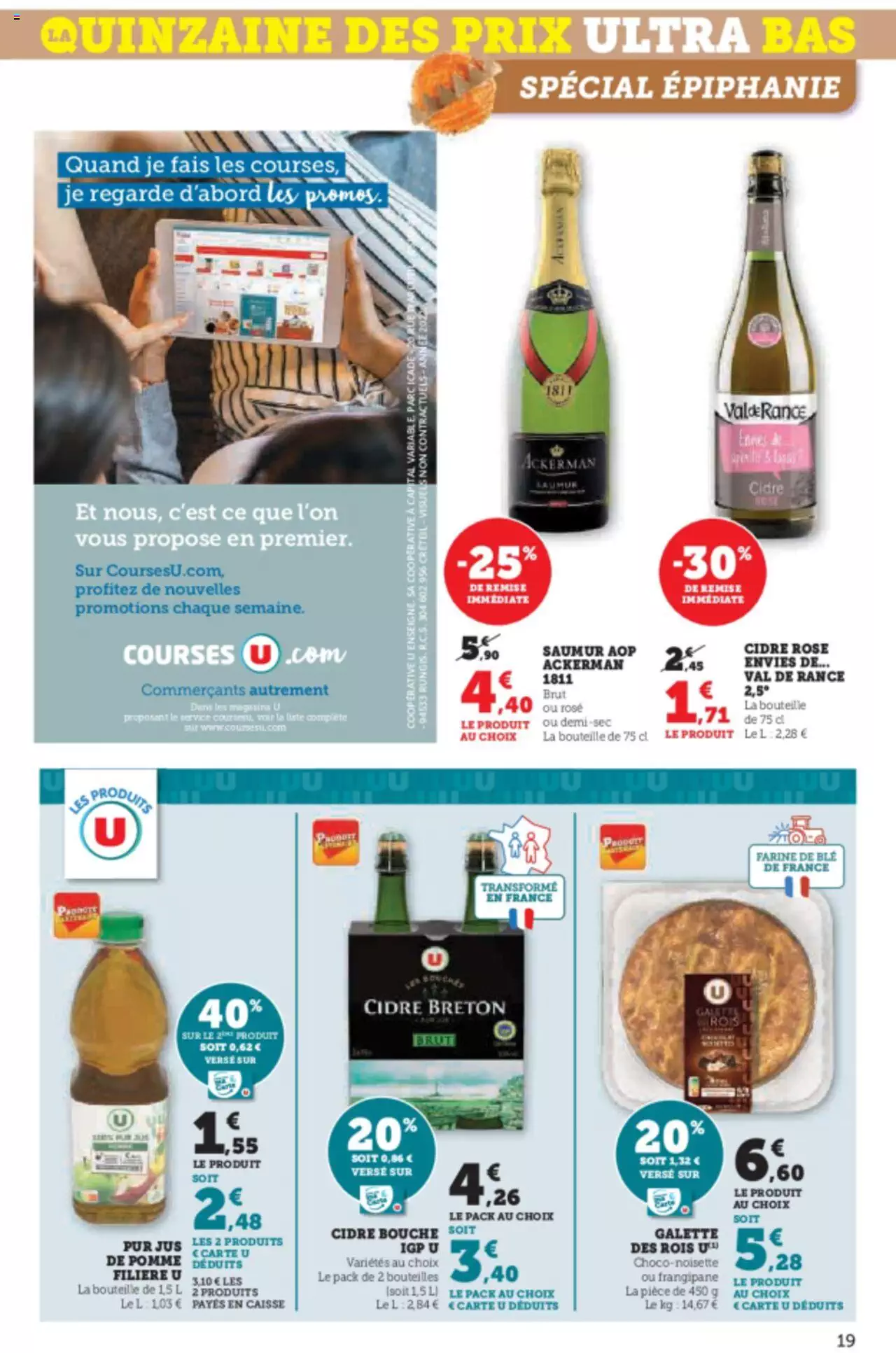Catalogue Super U 3 – 14 Janvier 2024 Page 19