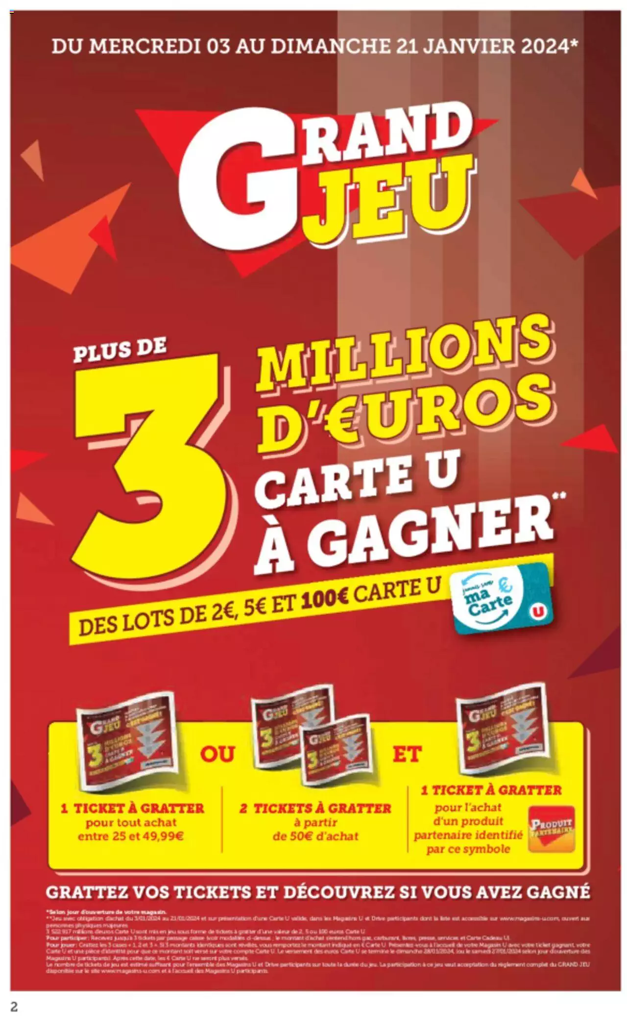 Catalogue Super U 3 – 14 Janvier 2024 Page 2