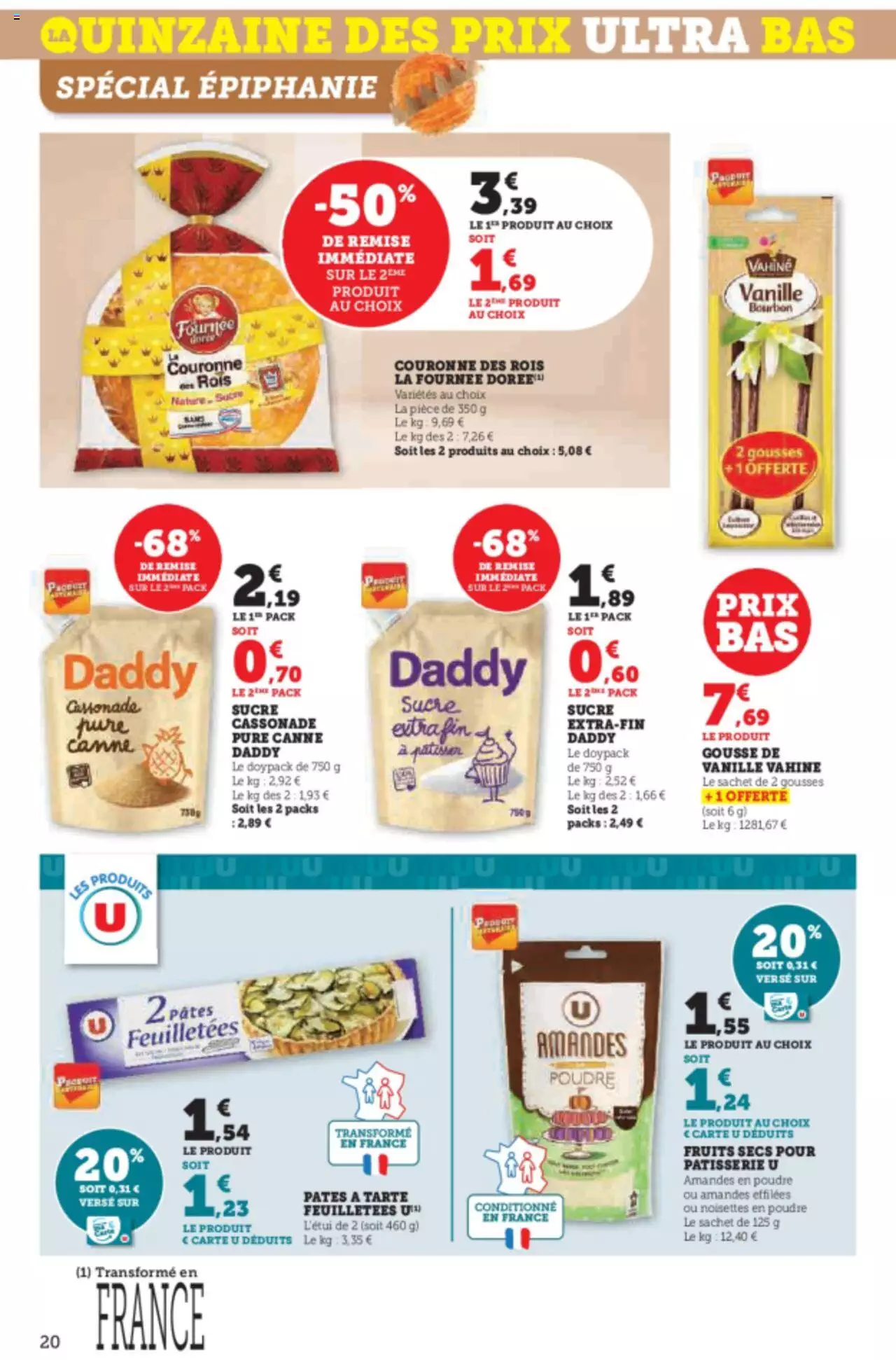 Catalogue Super U 3 – 14 Janvier 2024 Page 20