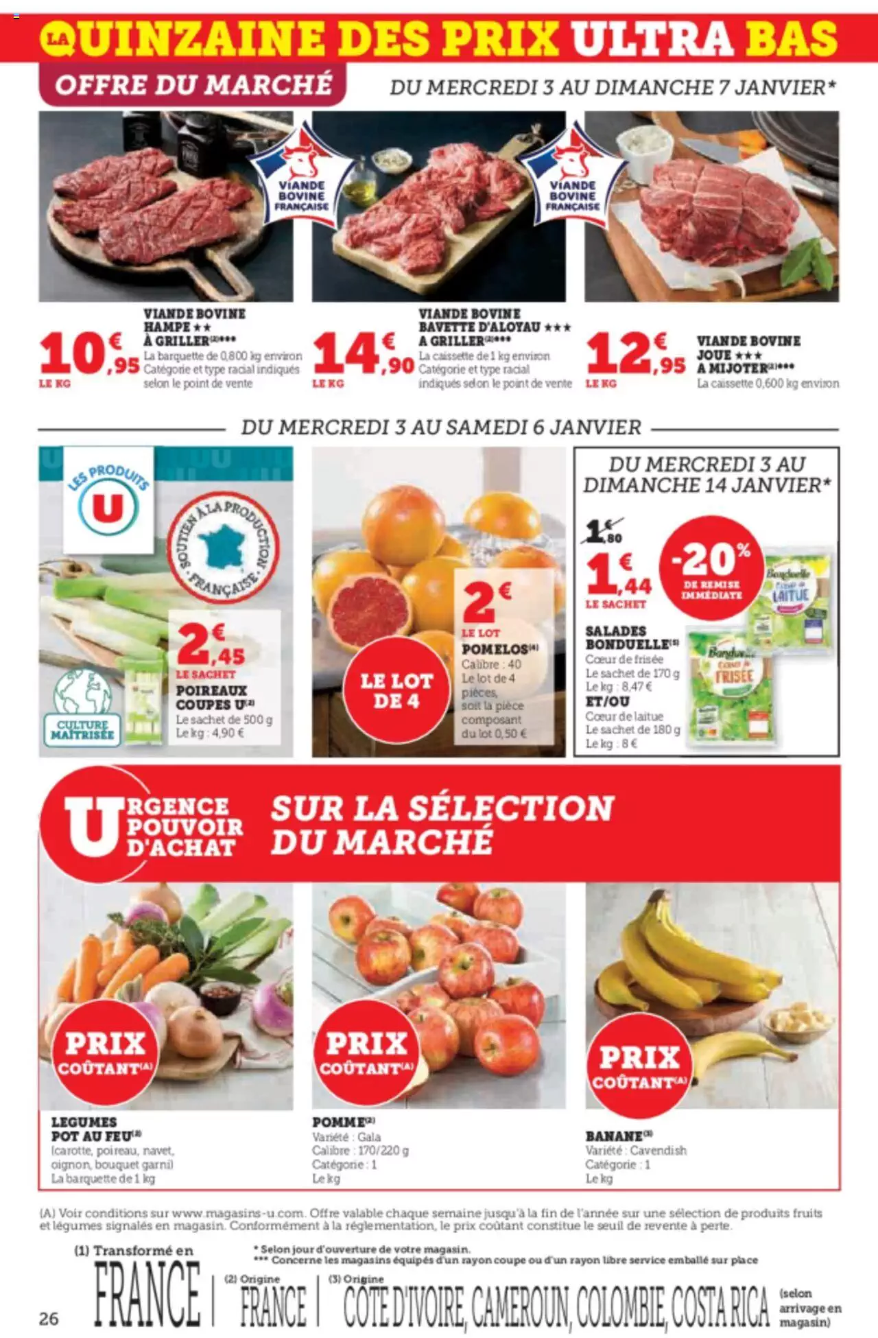 Catalogue Super U 3 – 14 Janvier 2024 Page 26