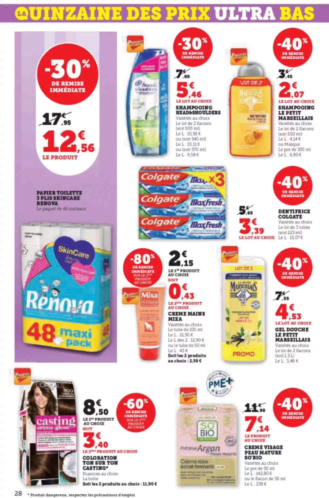 Catalogue Super U 3 – 14 Janvier 2024 Page 28