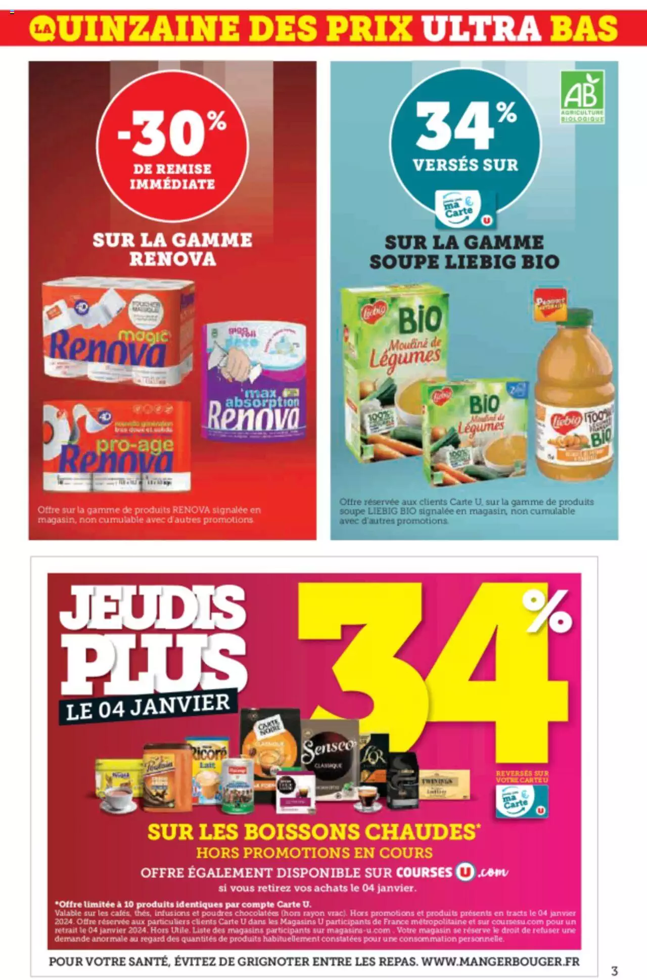 Catalogue Super U 3 – 14 Janvier 2024 Page 3