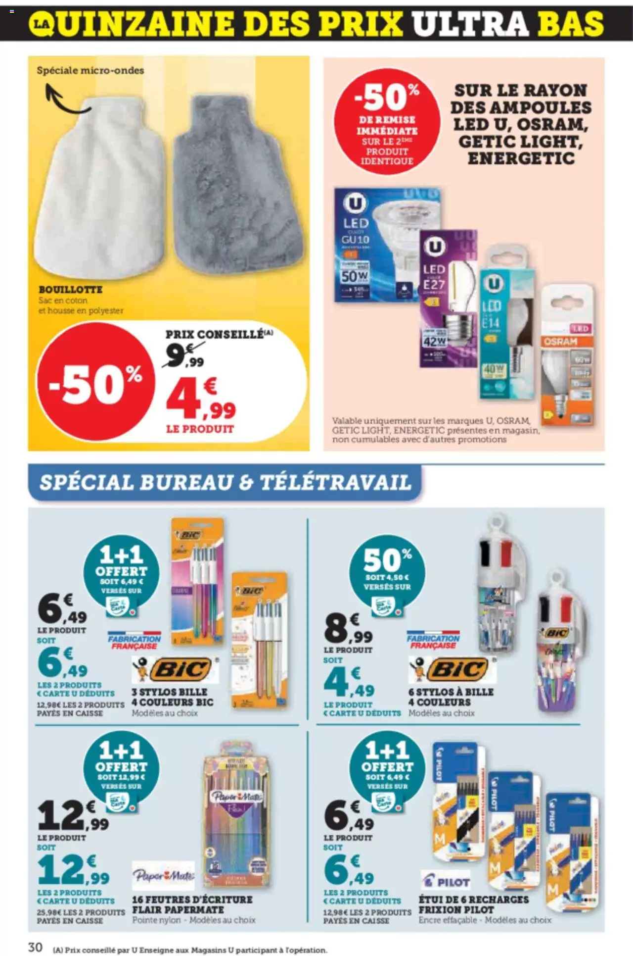 Catalogue Super U 3 – 14 Janvier 2024 Page 30