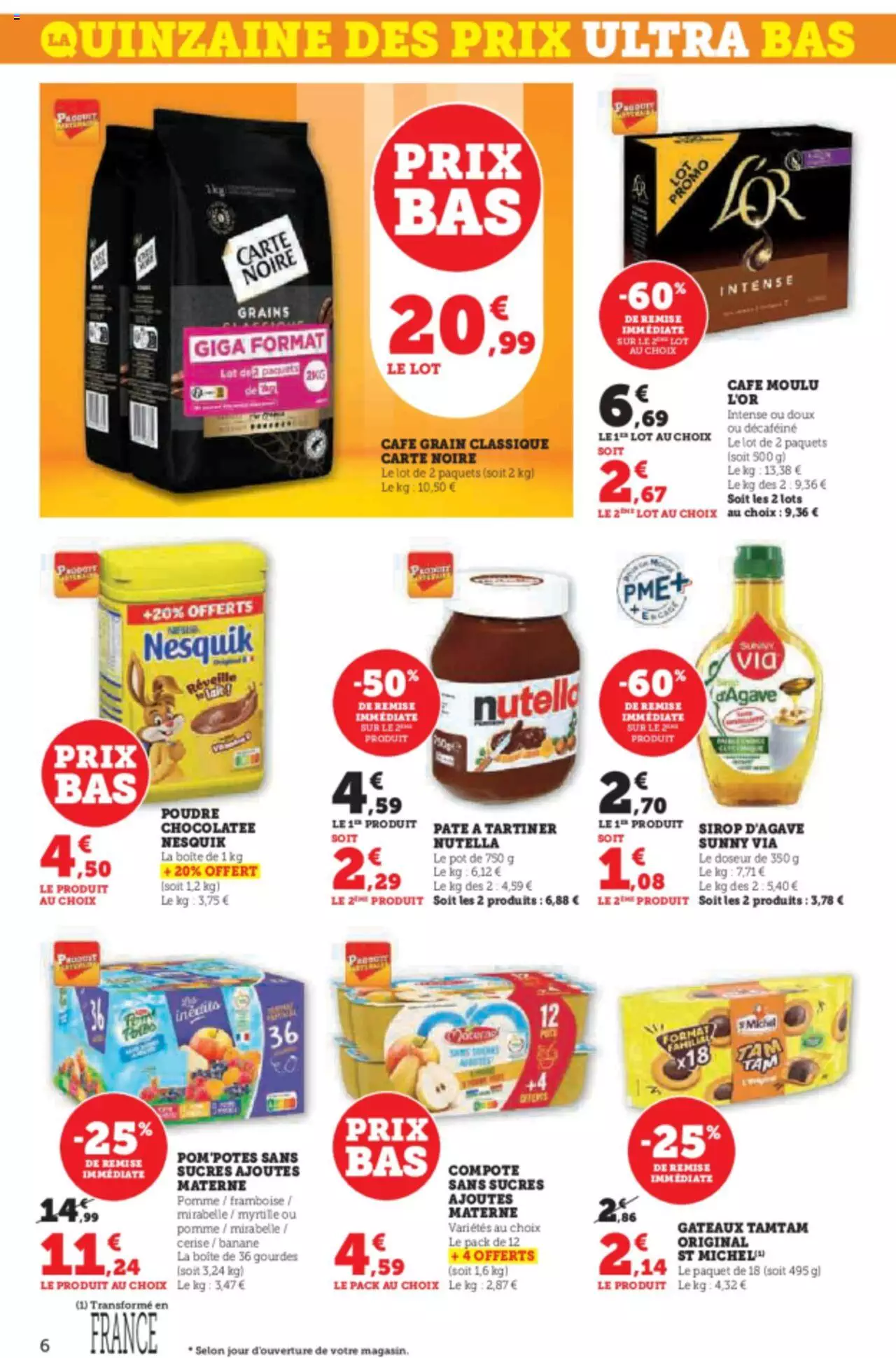 Catalogue Super U 3 – 14 Janvier 2024 Page 6