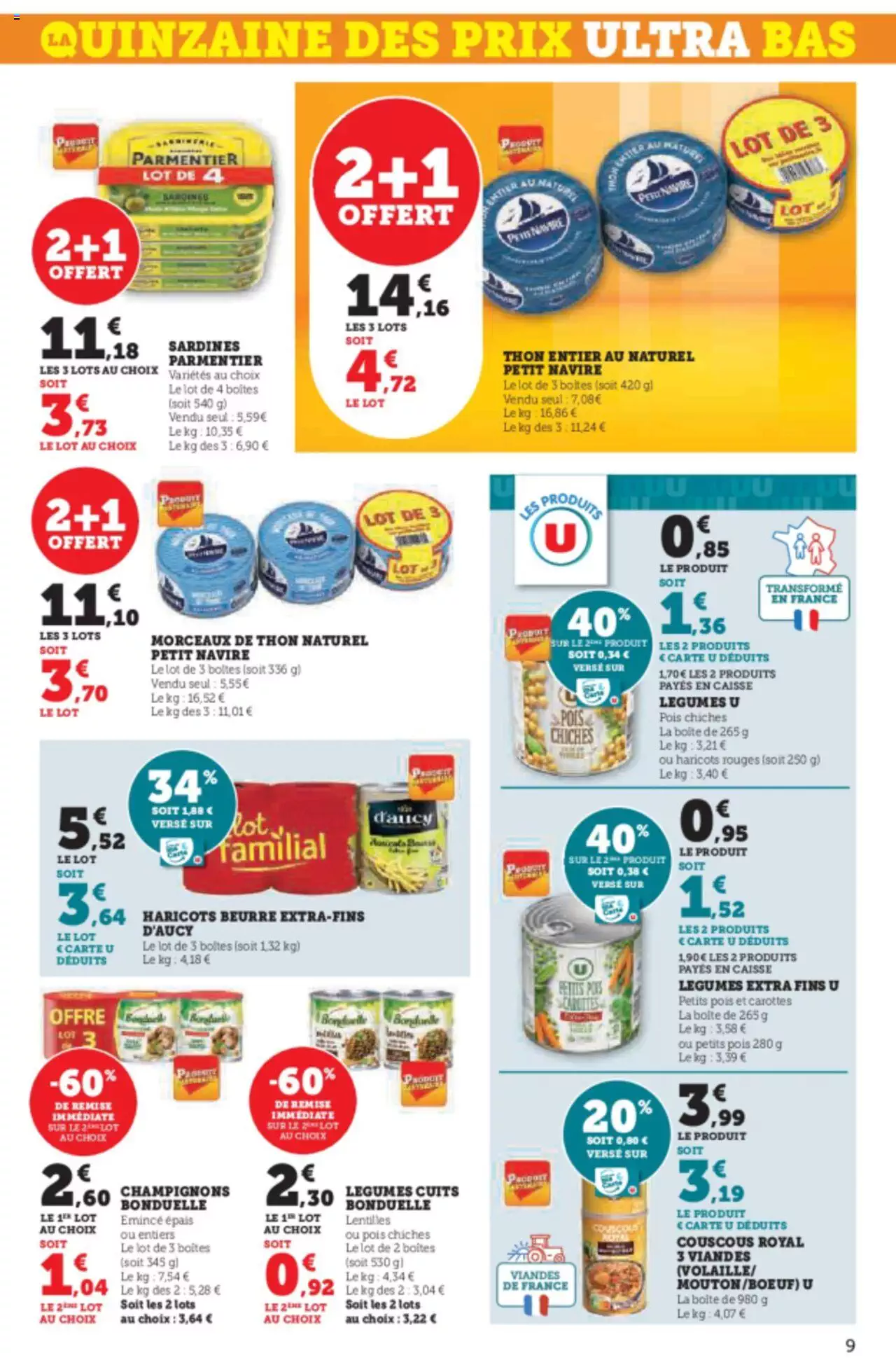 Catalogue Super U 3 – 14 Janvier 2024 Page 9