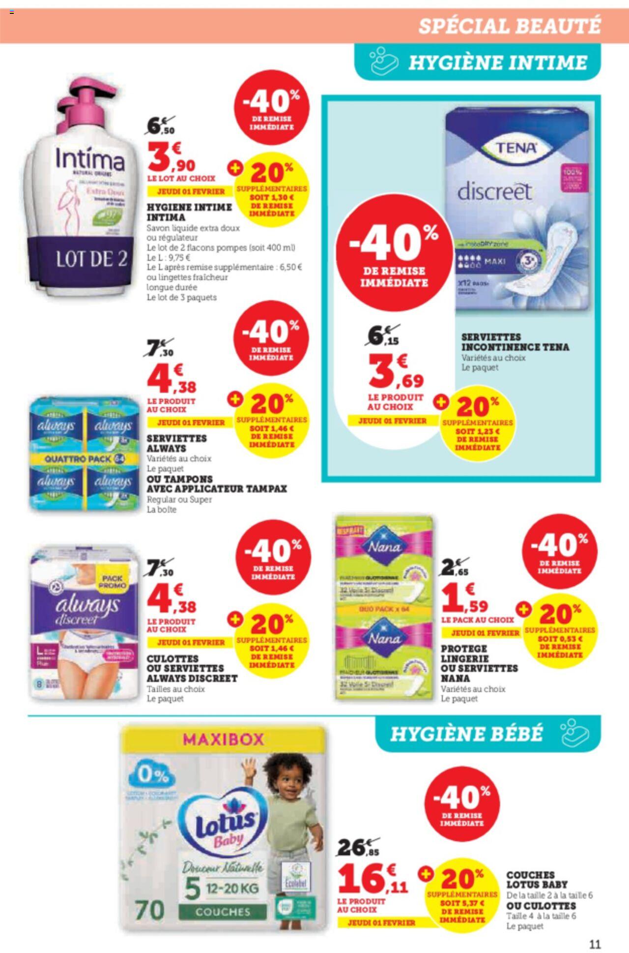 Catalogue Super U 30 Jan – 11 Fev 2024 Page 11