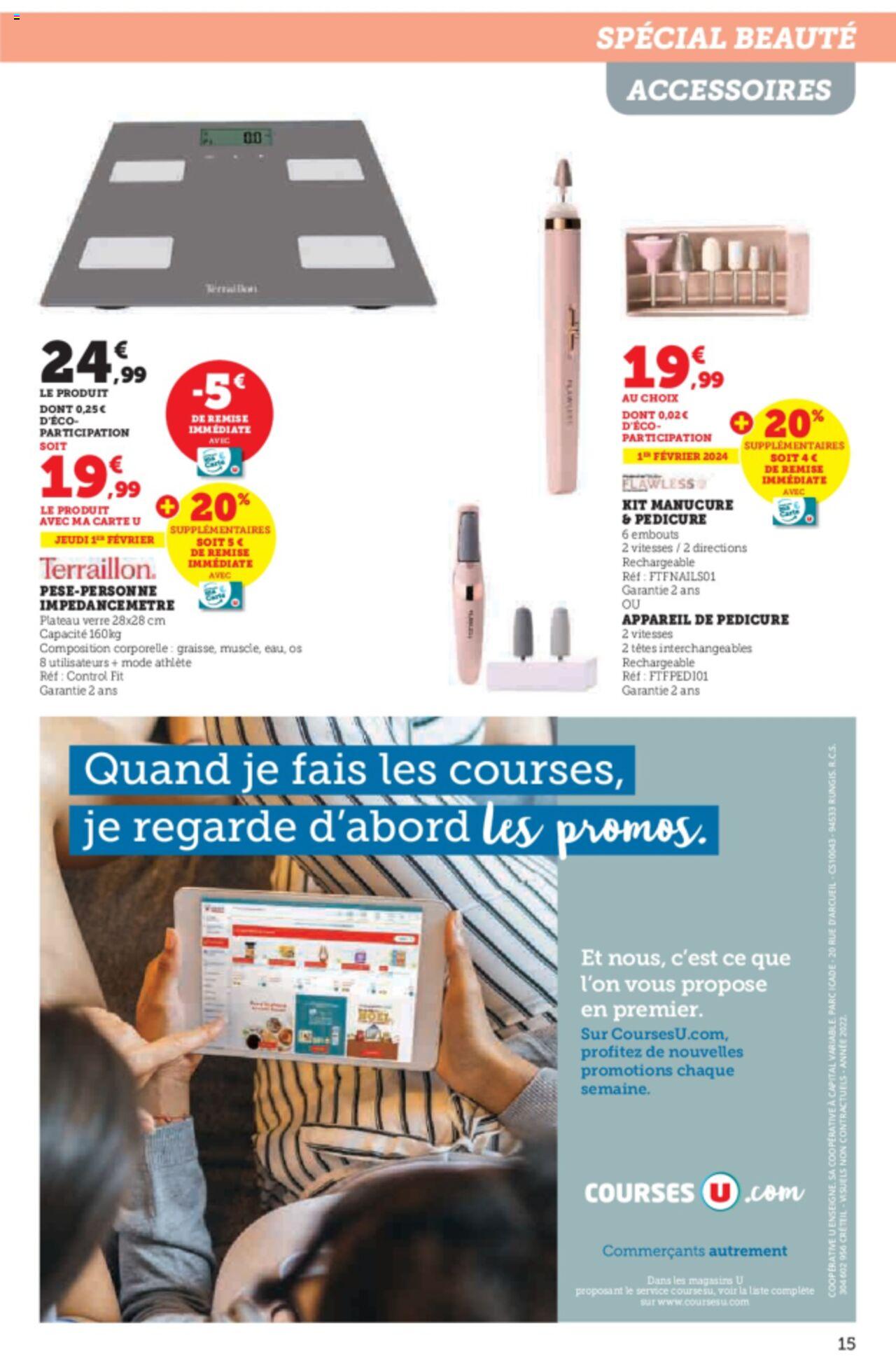 Catalogue Super U 30 Jan – 11 Fev 2024 Page 15