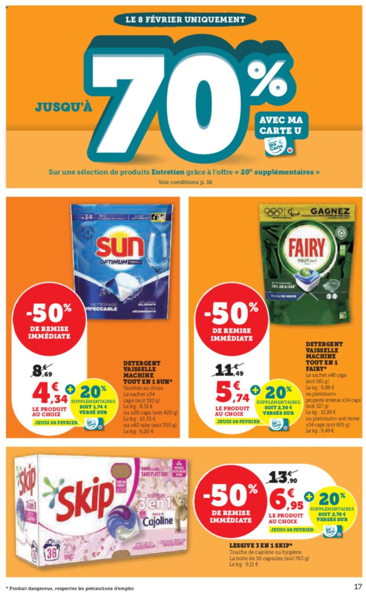 Catalogue Super U 30 Jan – 11 Fev 2024 Page 17