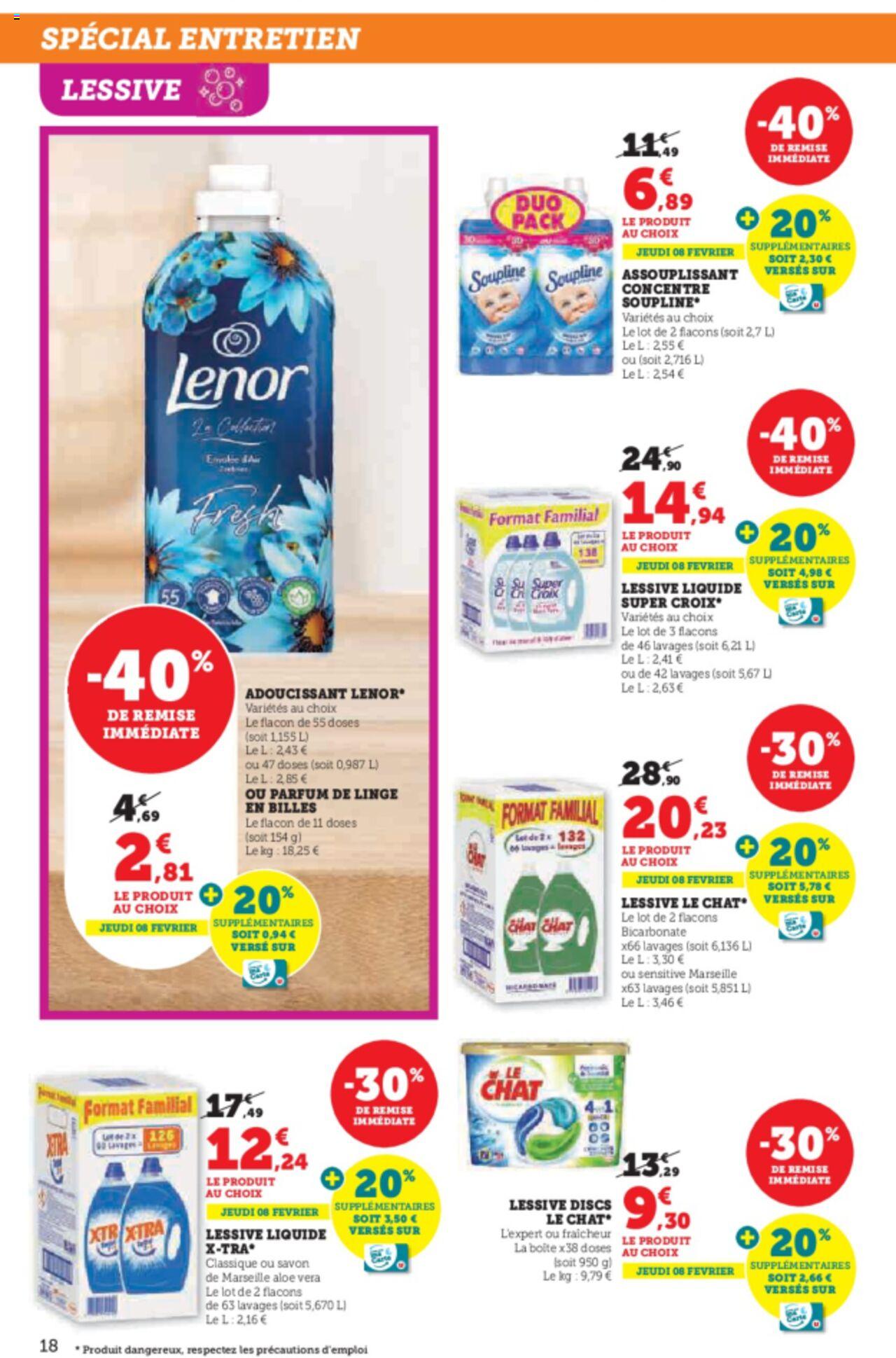 Catalogue Super U 30 Jan – 11 Fev 2024 Page 18