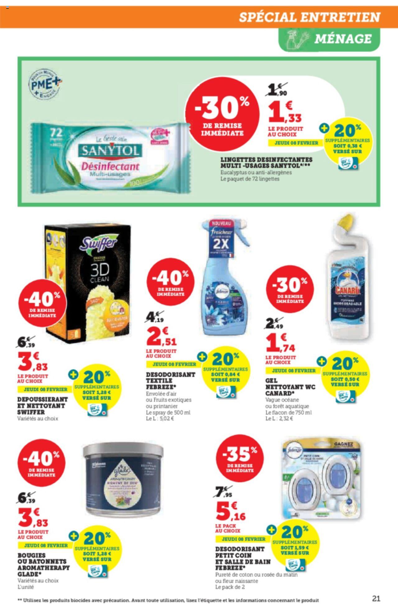 Catalogue Super U 30 Jan – 11 Fev 2024 Page 21