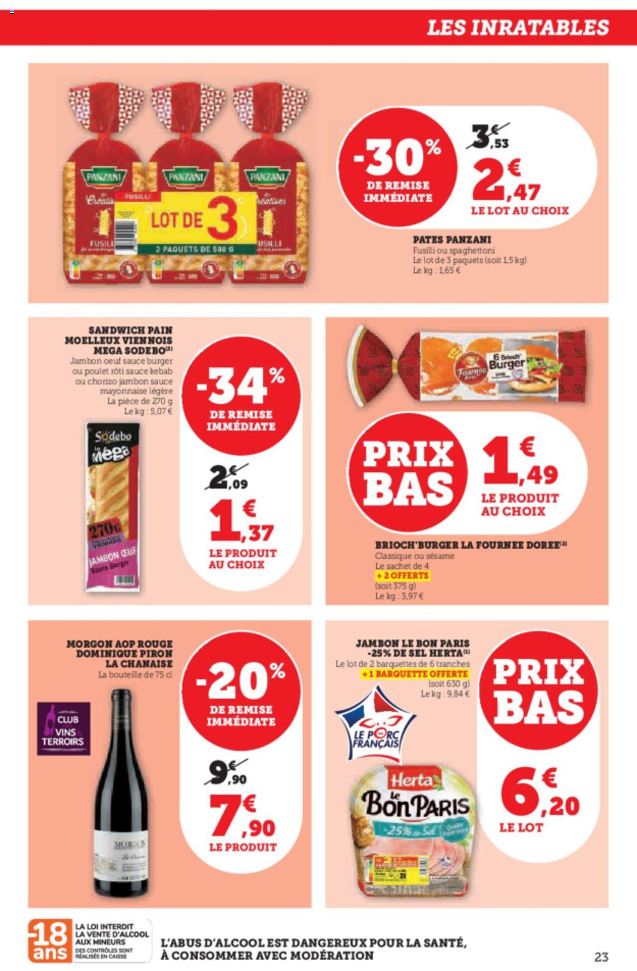 Catalogue Super U 30 Jan – 11 Fev 2024 Page 23