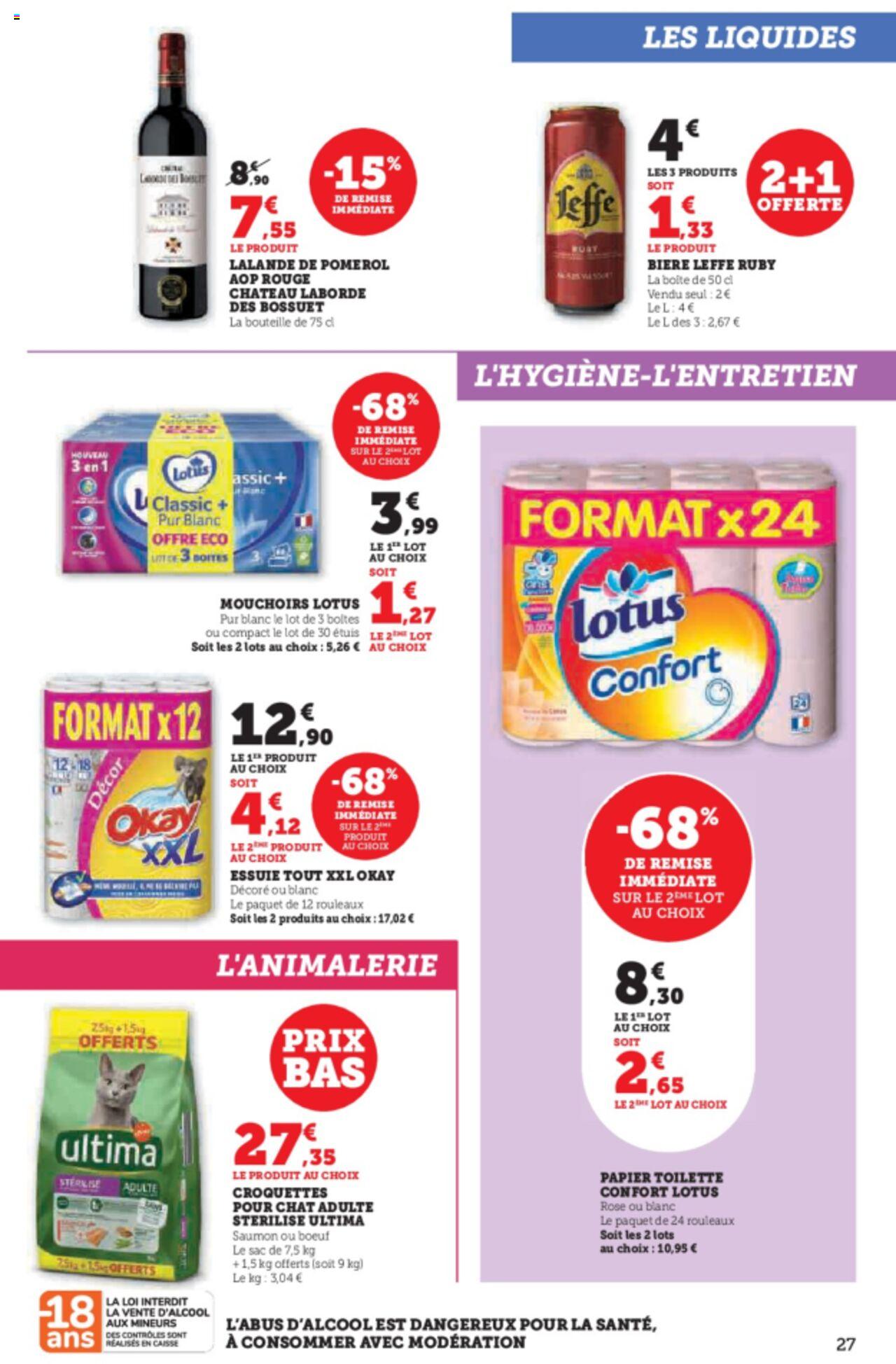 Catalogue Super U 30 Jan – 11 Fev 2024 Page 27