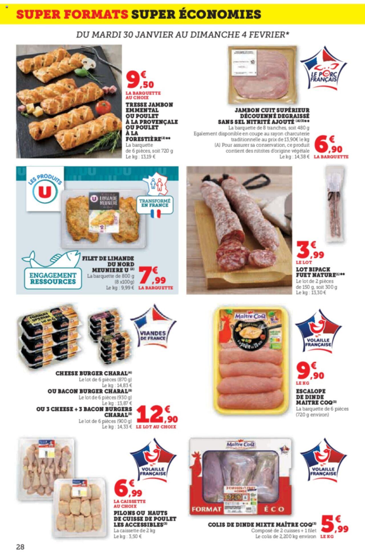 Catalogue Super U 30 Jan – 11 Fev 2024 Page 28