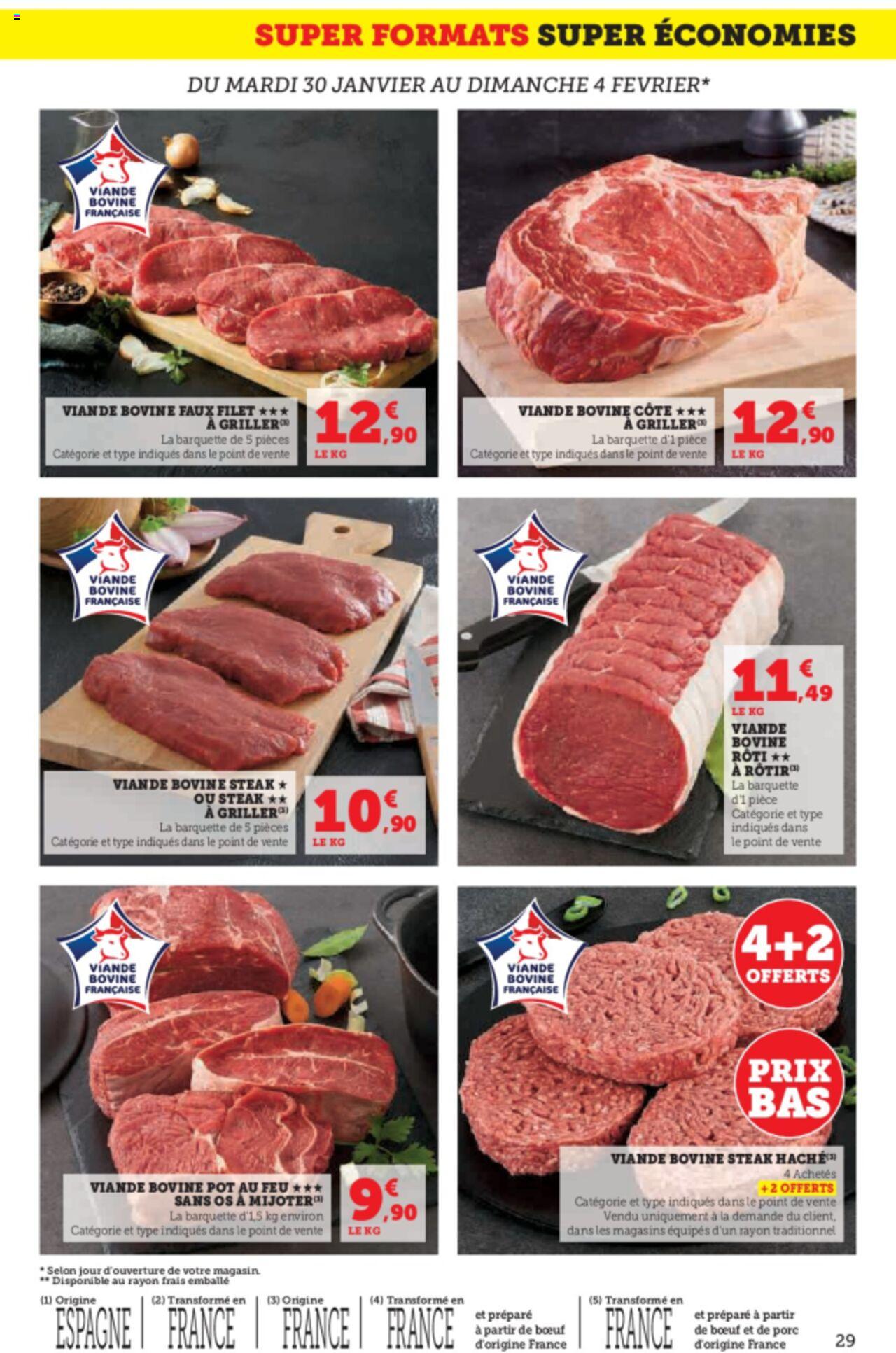Catalogue Super U 30 Jan – 11 Fev 2024 Page 29