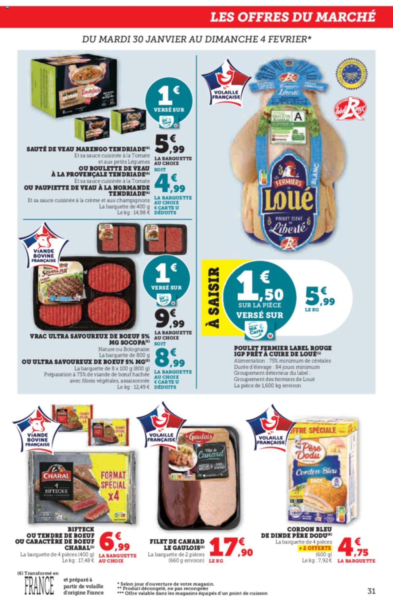 Catalogue Super U 30 Jan – 11 Fev 2024 Page 31