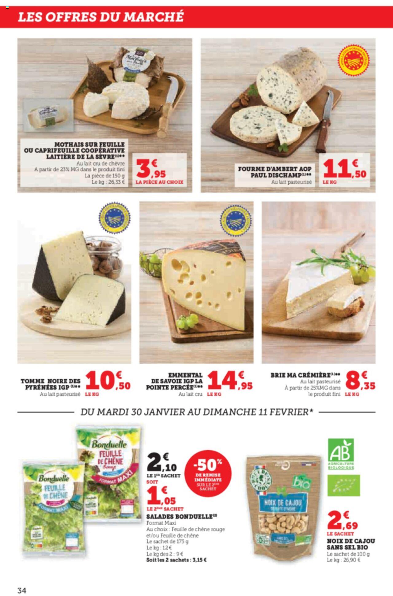 Catalogue Super U 30 Jan – 11 Fev 2024 Page 34