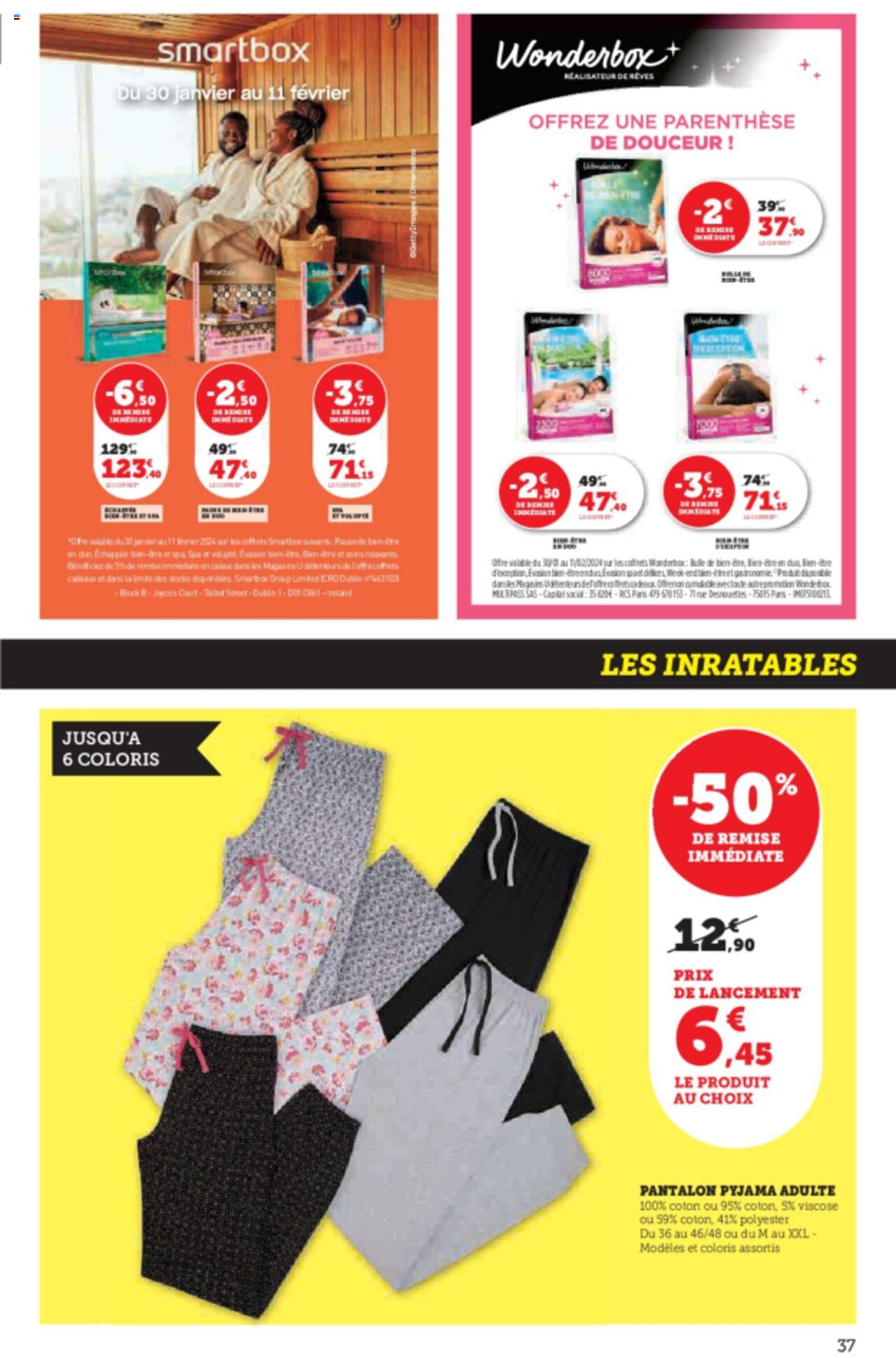 Catalogue Super U 30 Jan – 11 Fev 2024 Page 37