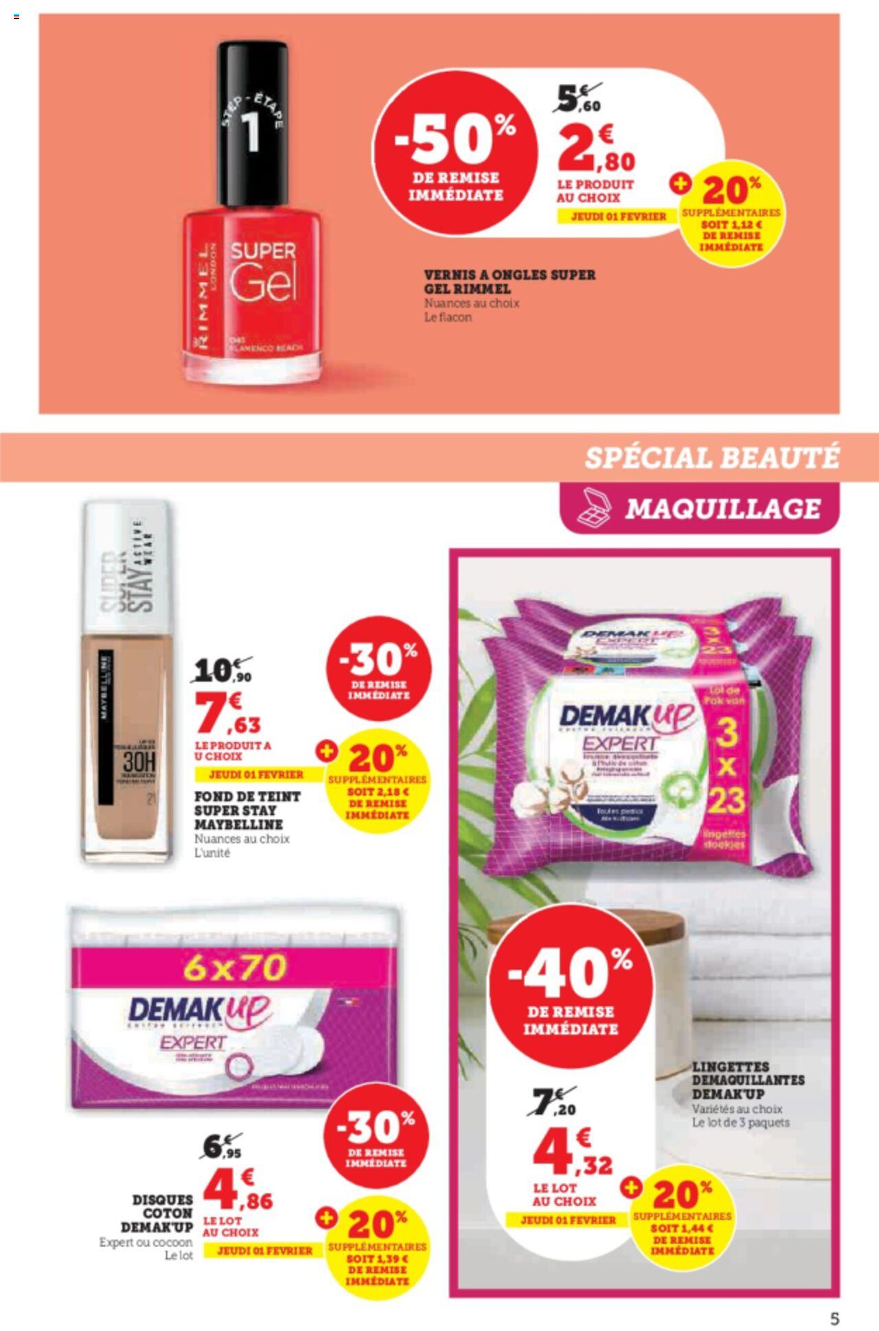 Catalogue Super U 30 Jan – 11 Fev 2024 Page 5
