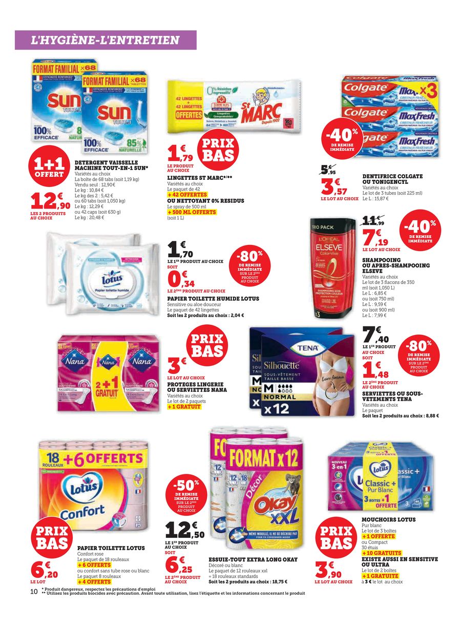 Catalogue Super U 31 Octobre – 12 Novembre 2023 Page 10