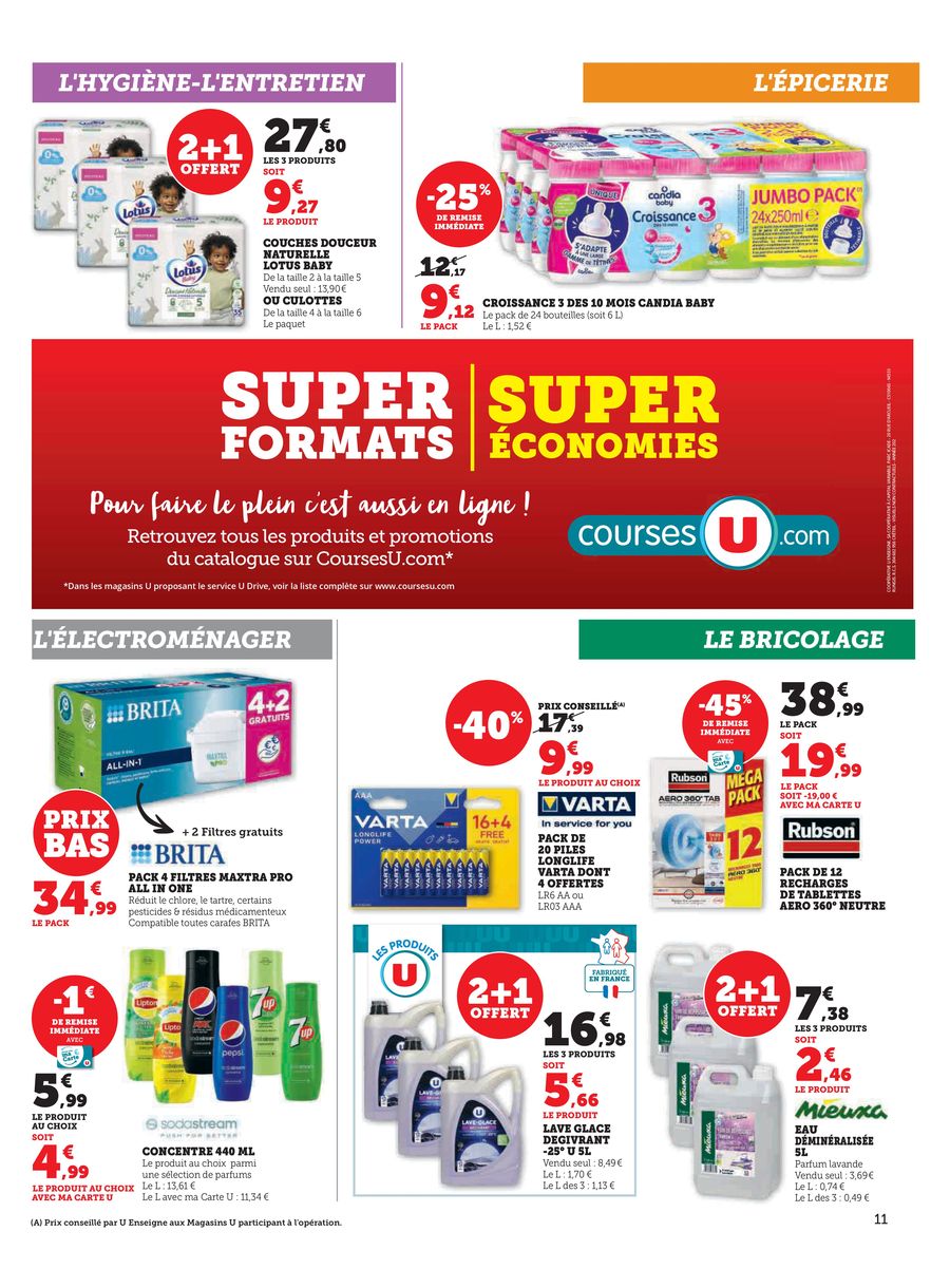 Catalogue Super U 31 Octobre – 12 Novembre 2023 Page 11