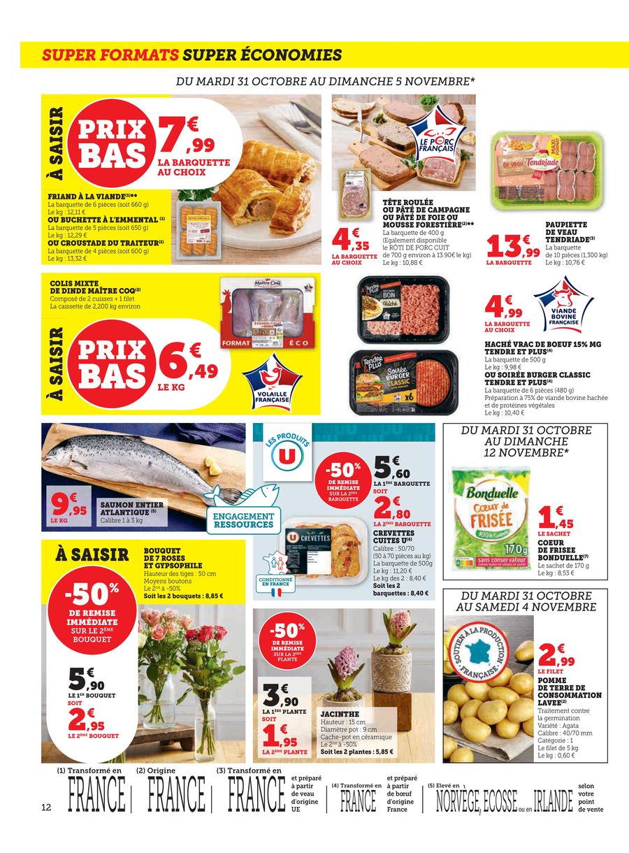 Catalogue Super U 31 Octobre – 12 Novembre 2023 Page 12