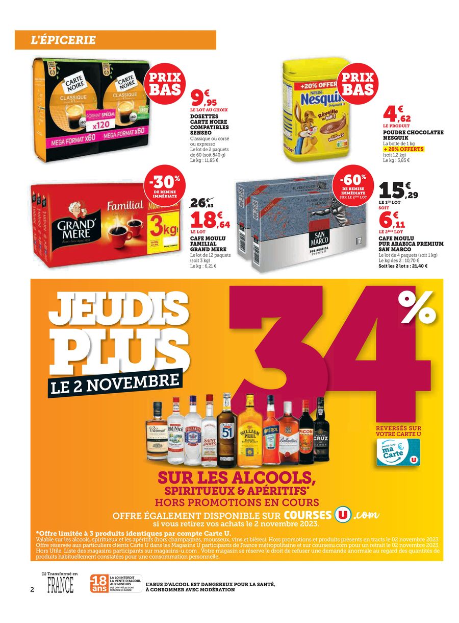 Catalogue Super U 31 Octobre – 12 Novembre 2023 Page 2