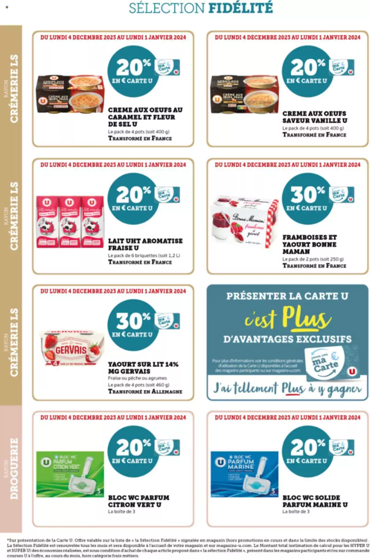 Catalogue Super U 4 Dec – 1 Jan 2024 Page 10