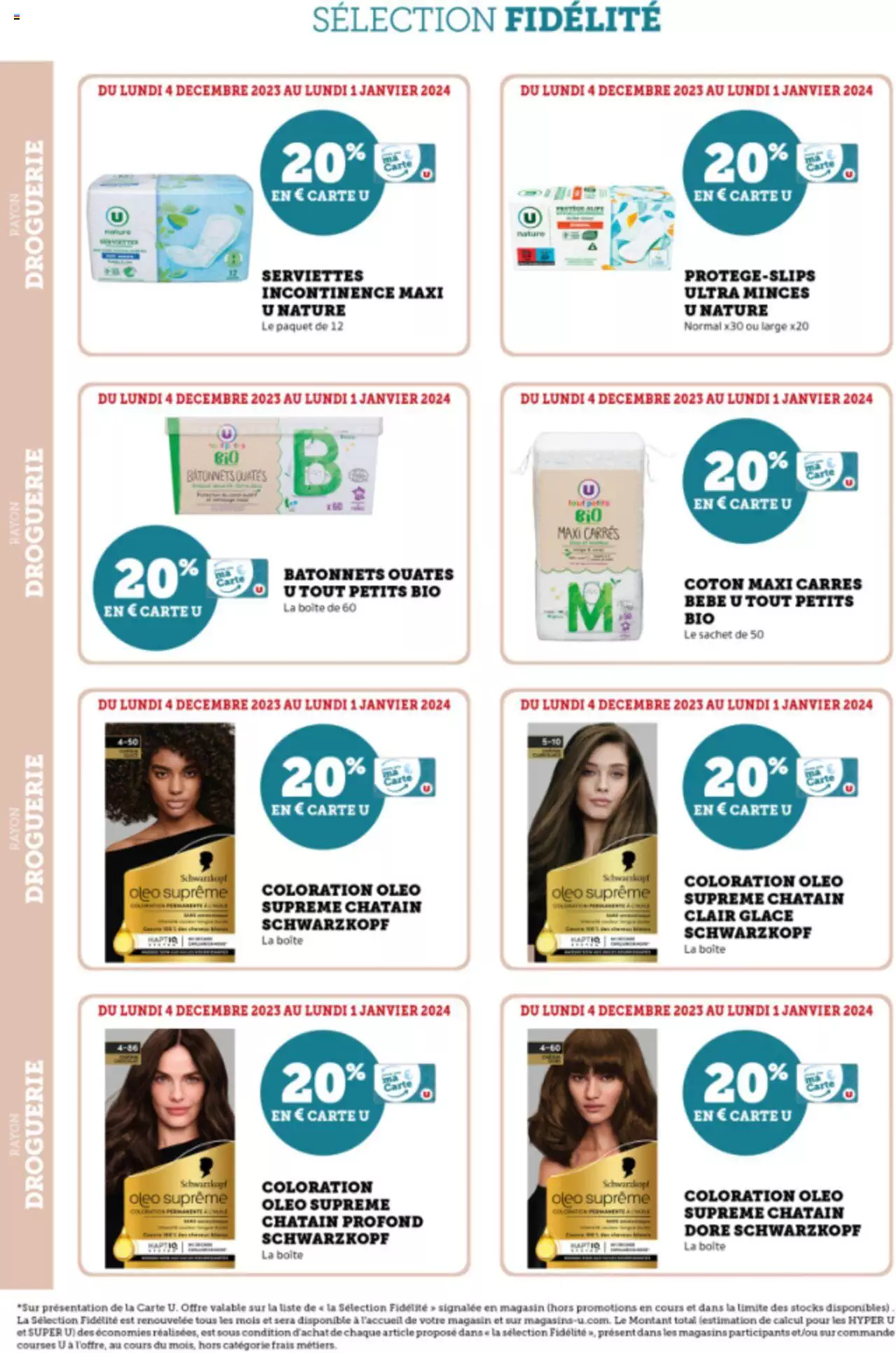 Catalogue Super U 4 Dec – 1 Jan 2024 Page 12