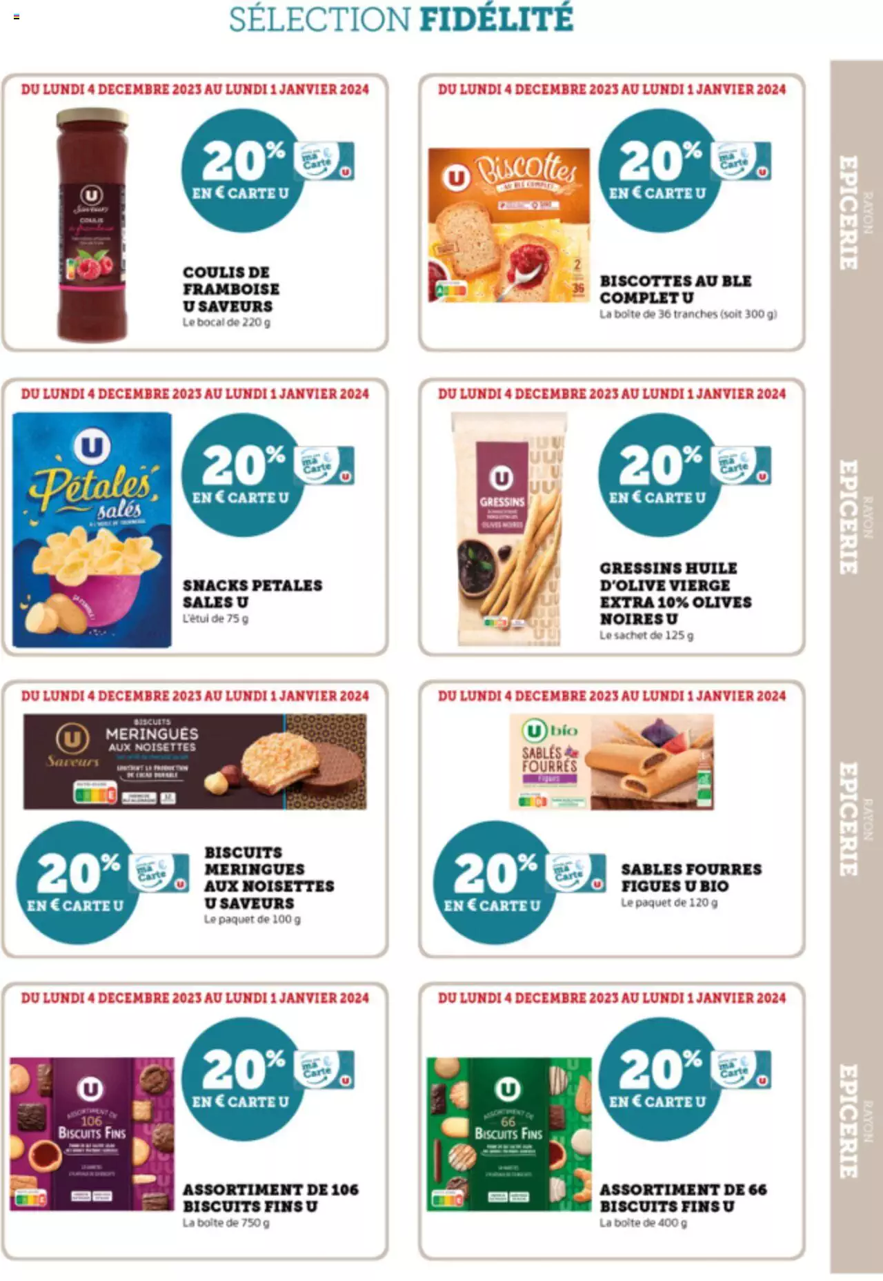 Catalogue Super U 4 Dec – 1 Jan 2024 Page 15