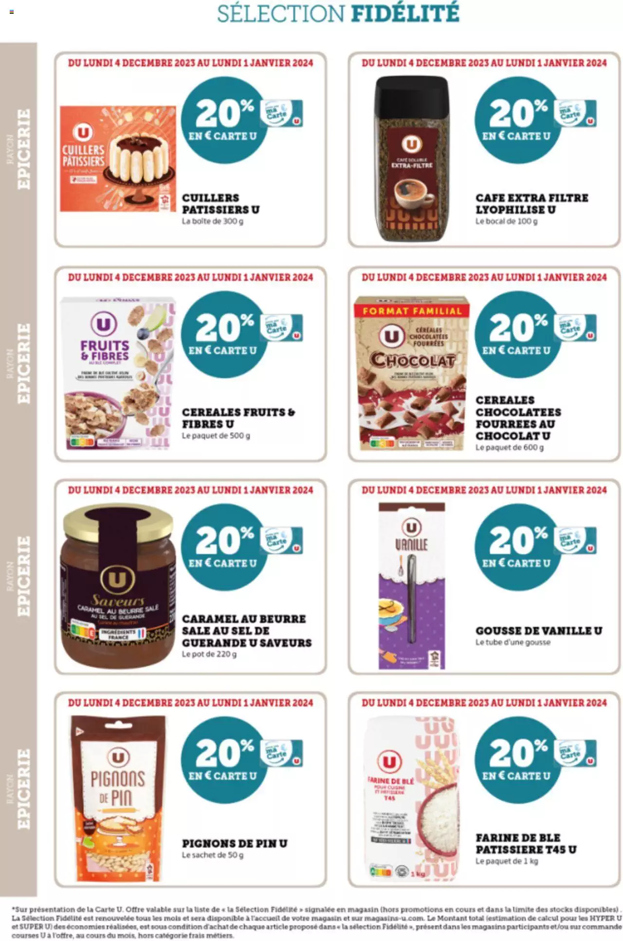 Catalogue Super U 4 Dec – 1 Jan 2024 Page 16