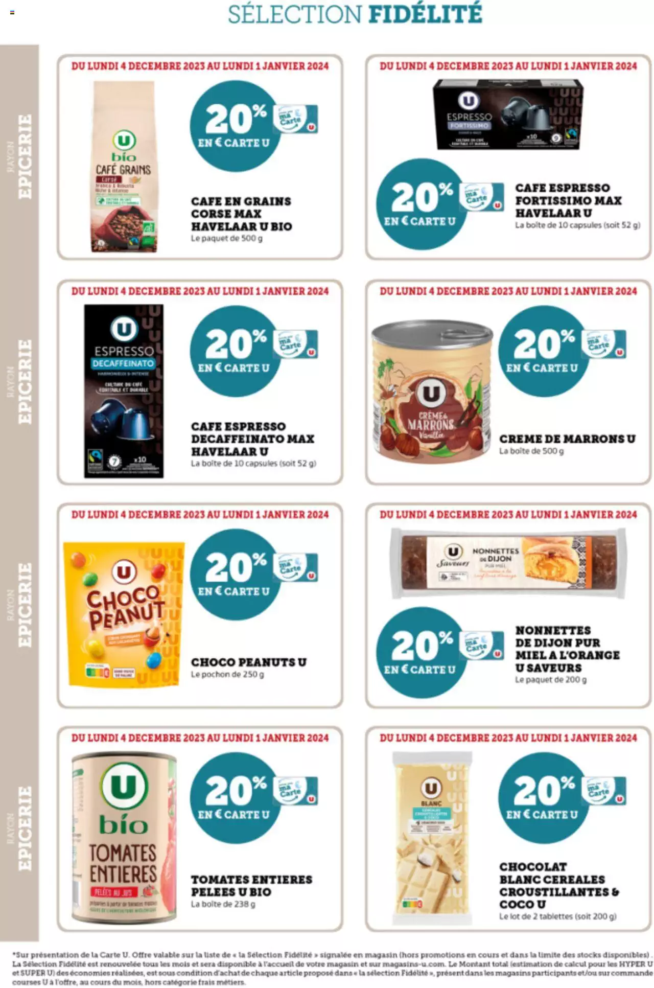 Catalogue Super U 4 Dec – 1 Jan 2024 Page 18