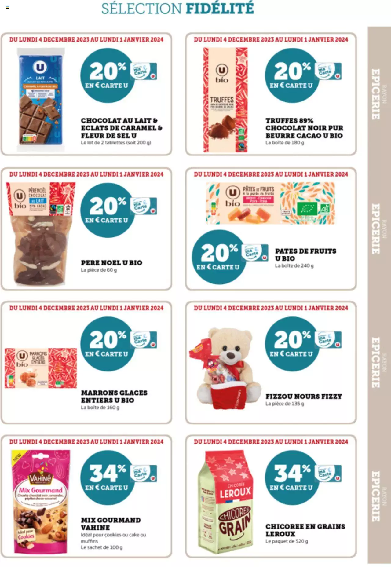 Catalogue Super U 4 Dec – 1 Jan 2024 Page 19